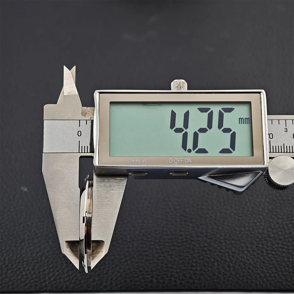39.7mm Men’s Metal Case for VK63 Movement Watch Parts 20mm Strap Watch Box