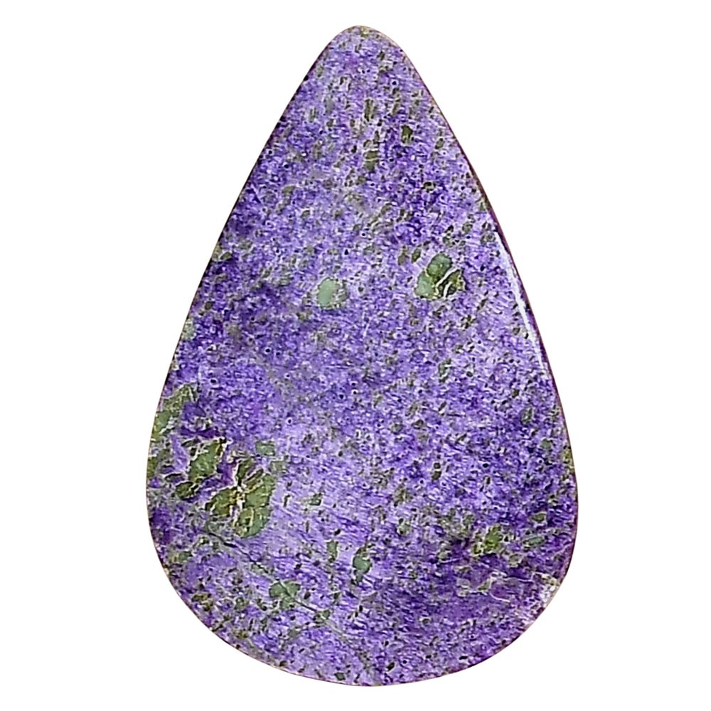 Natural Purpurite 28.25×18.5×4.3 mm Pear Shape Polished Gemstone LS03561-60