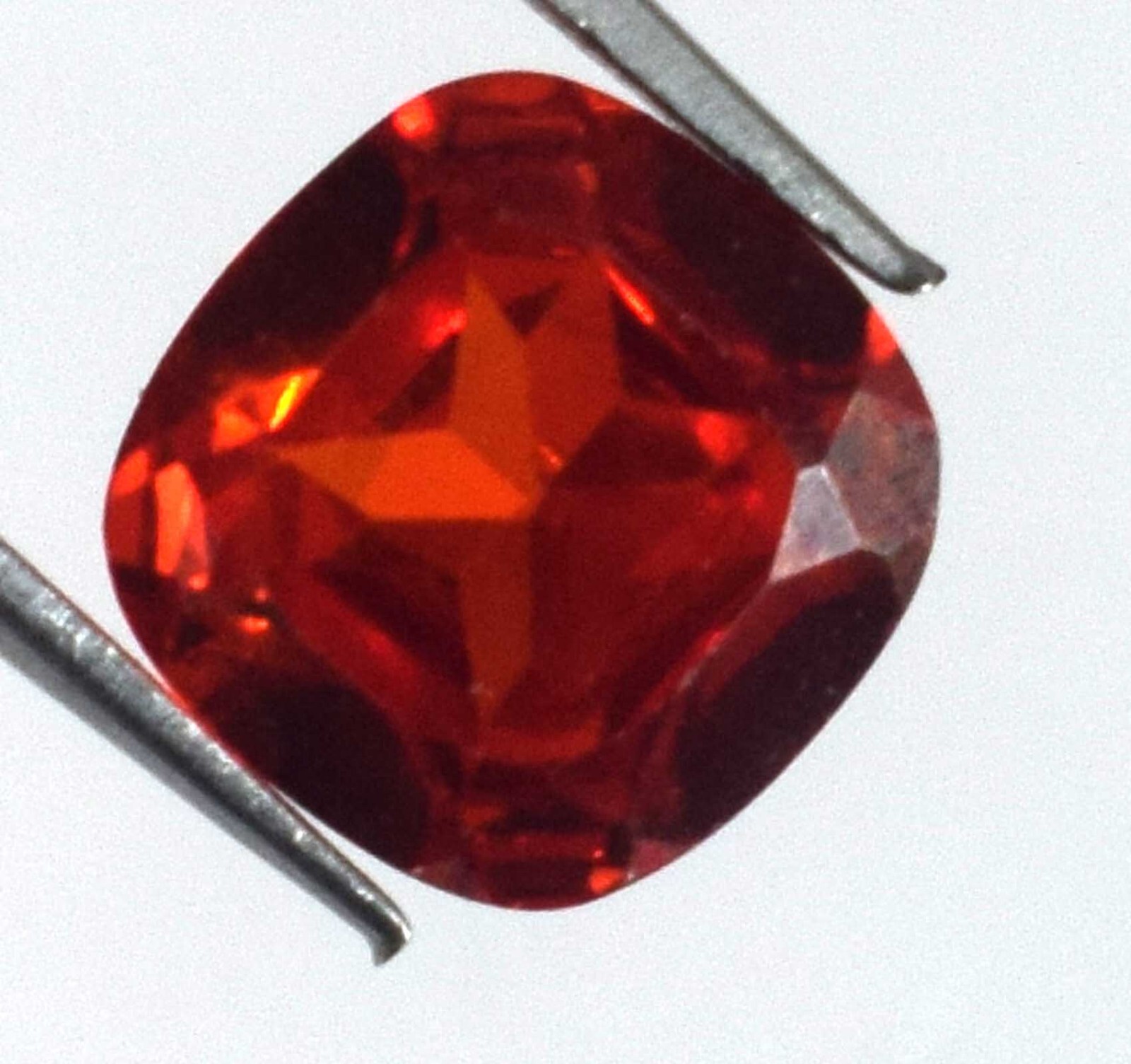 9 Ct Natural Orange Spessartine Garnet Cushion Gems Certified