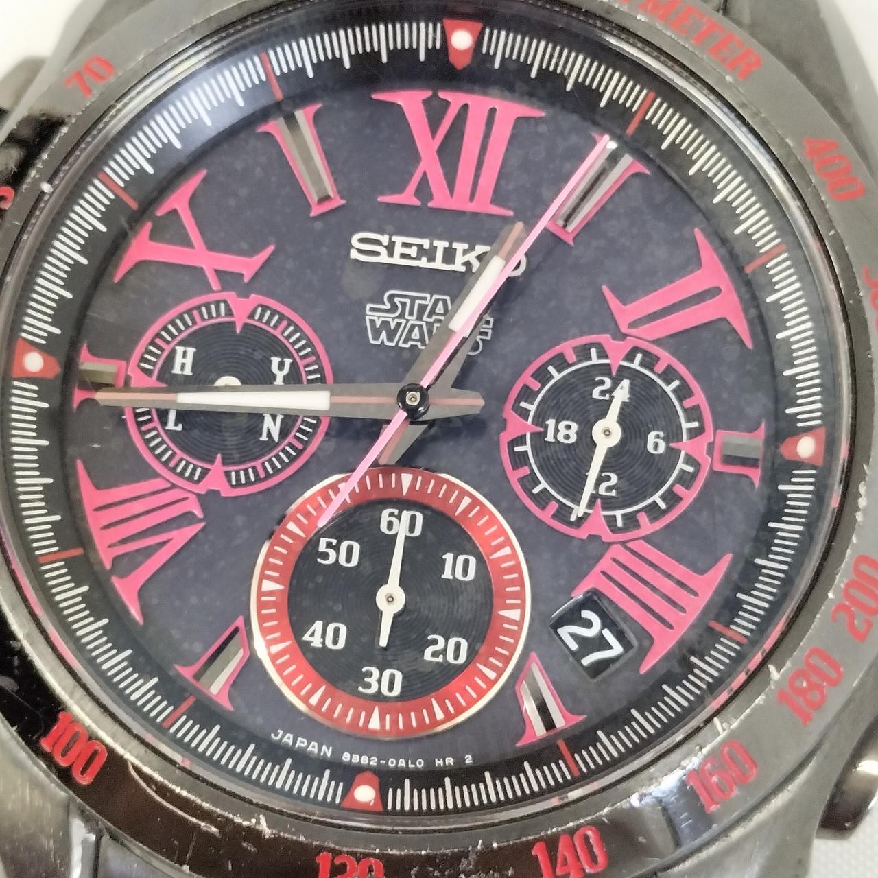 Brightz Star Wars Collaboration Model Number 8B82 0AK0 SEIKO