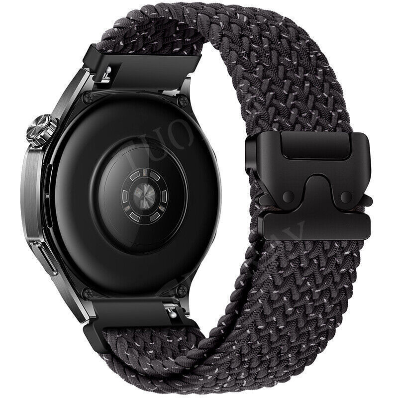 Braided Nylon Loop Watch Strap Band for Garmin Vivoactive 3S/4S/Venu 3S/2S/Rey