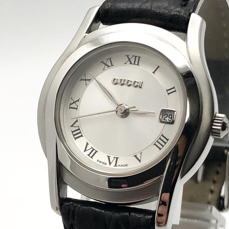 Gucci 5500L Quartz Womens Watch Wrist 12cm-17cm/4.7in-6.7in