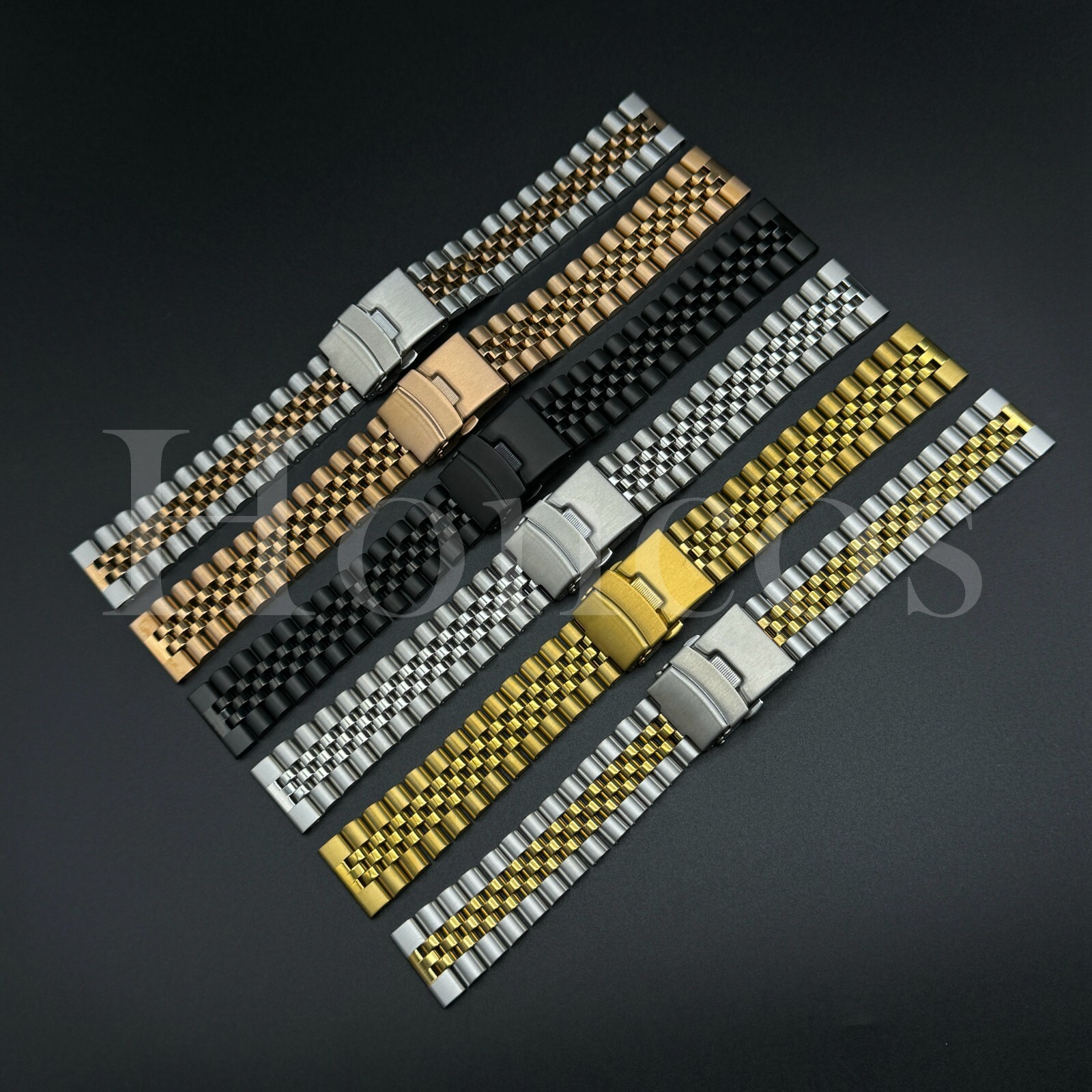 18 19 20 21 22 MM Jubilee Watch Band Bracelet Quick Release Fits for Movado USA