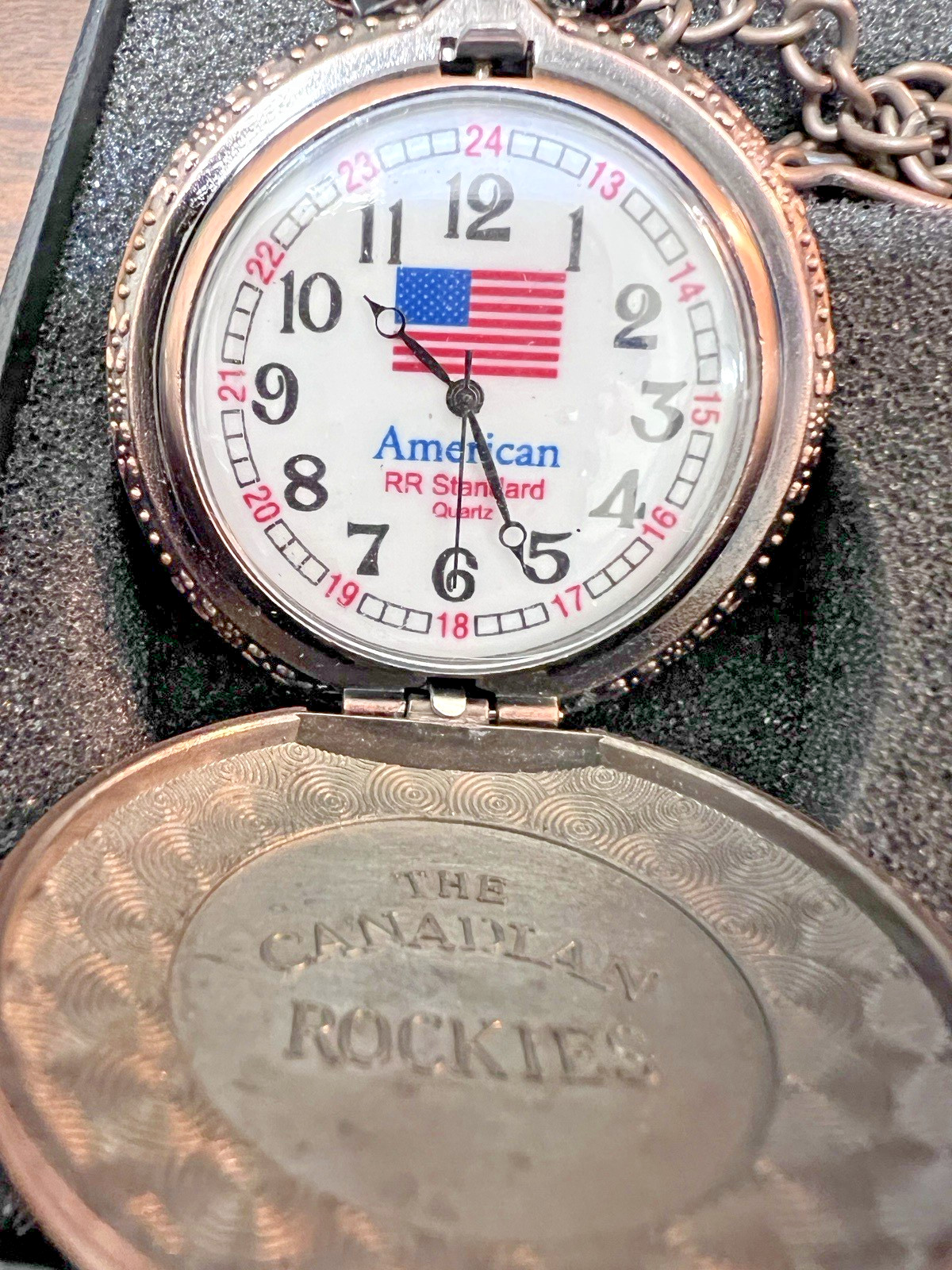 North American Railroad Approved Pocket Watch 150th Timepiece – New