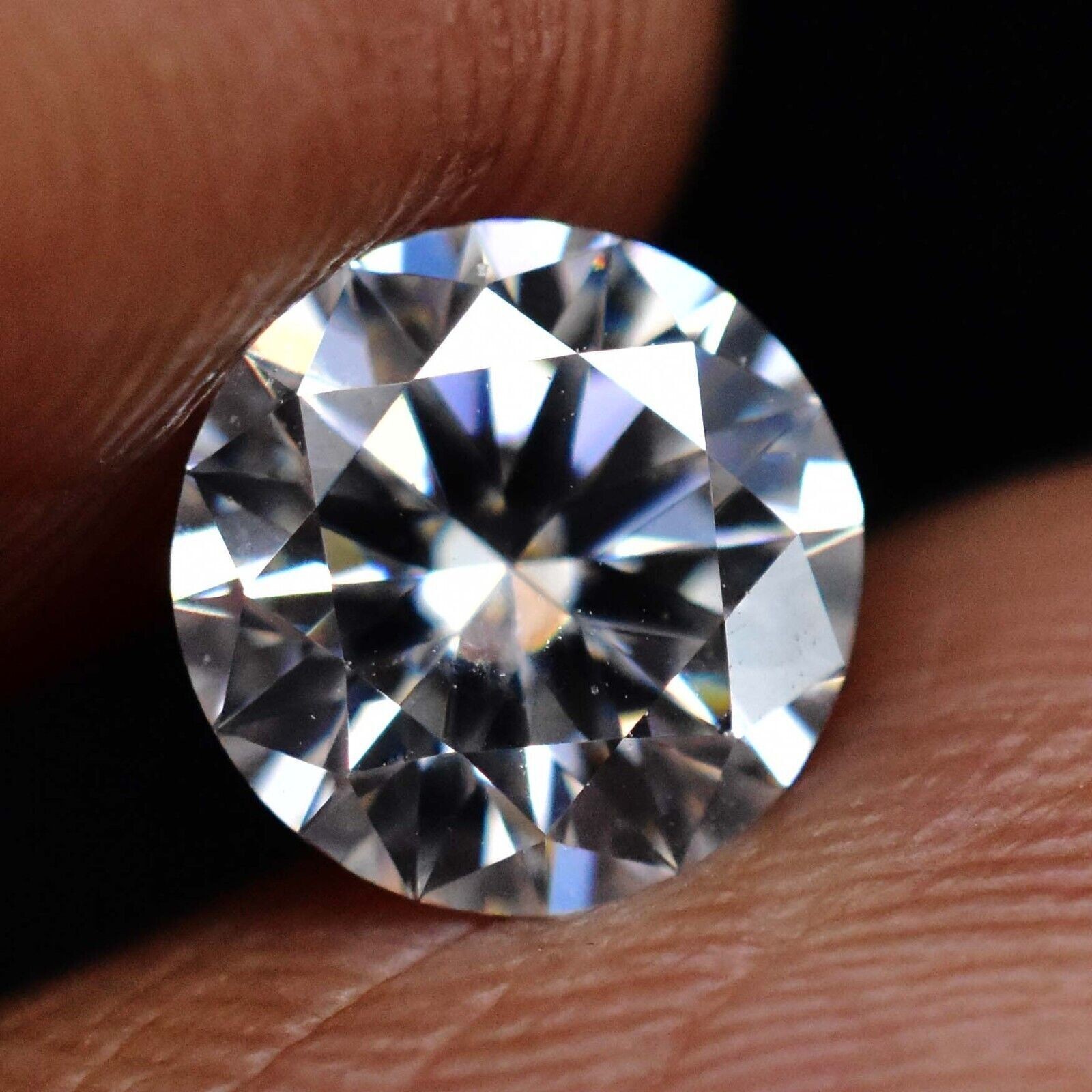 Lab Grown Round Diamond 2.01 Ct D Color VVS1 IGI Certified CVD Stone