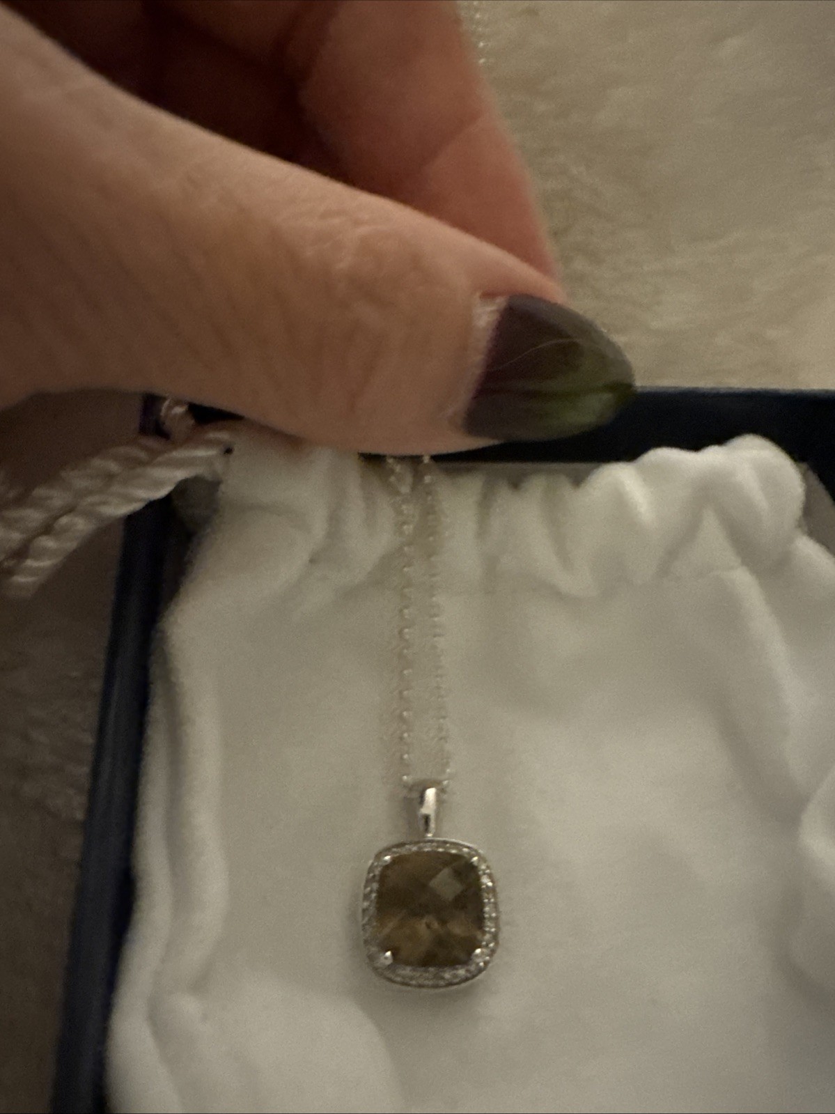 Smokey Quartz Pendant From Zales