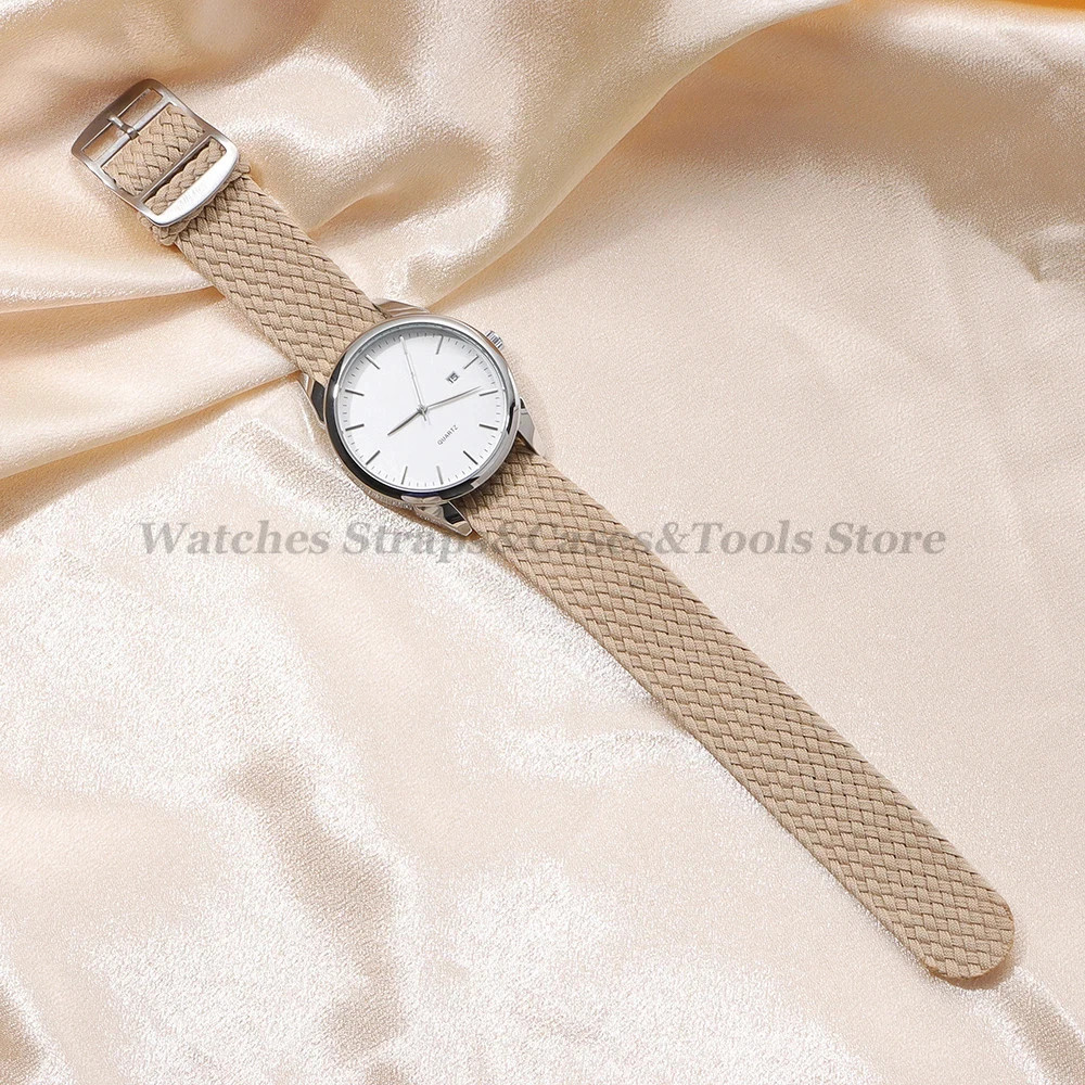 Woven Canvas Watch Strap for Omega Perlon 14 16 18 20 22mm Sport Bracelet New