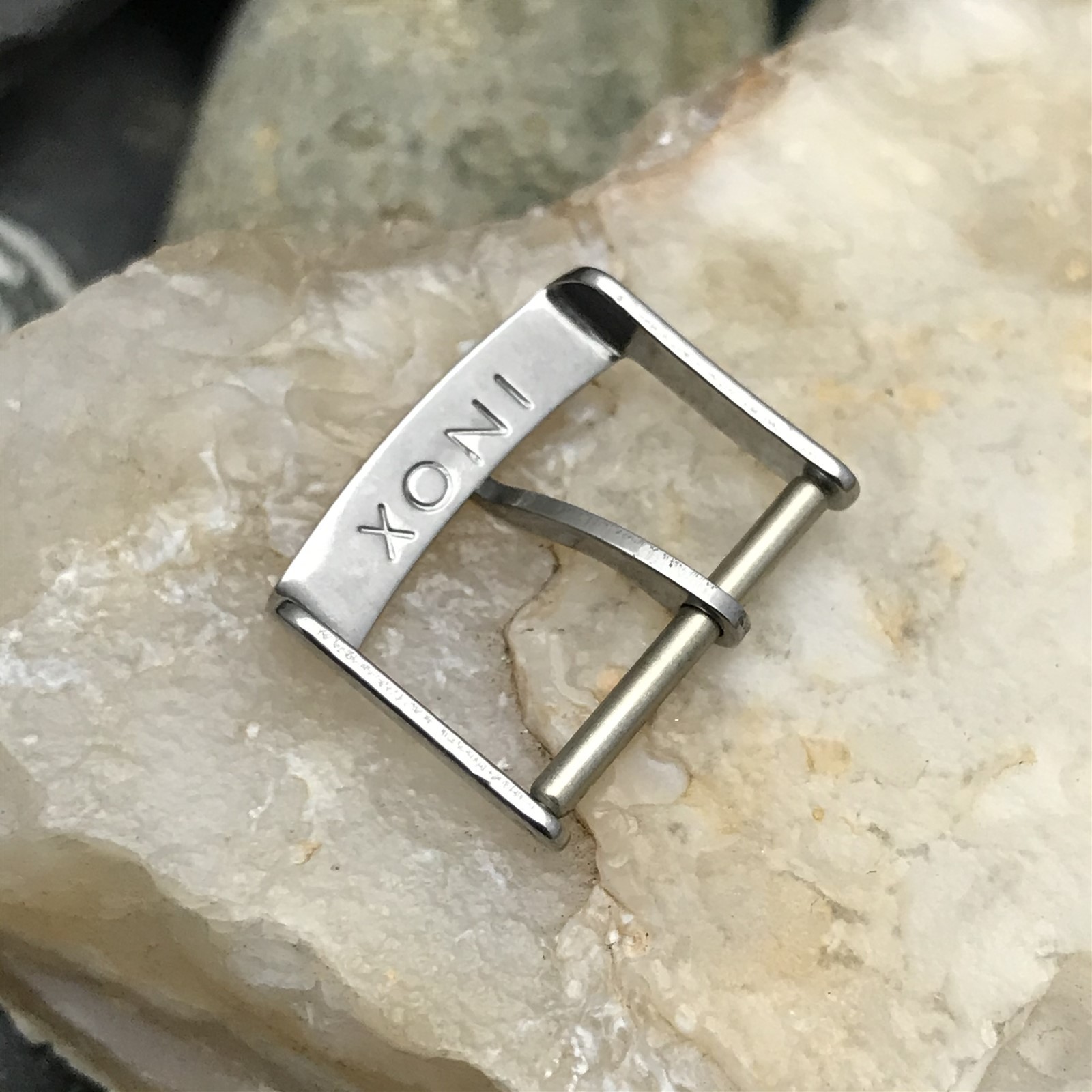 60s-70s Swiss Tropic Stainless Steel INOX 16mm Unused Vintage Diver Watch Buckle