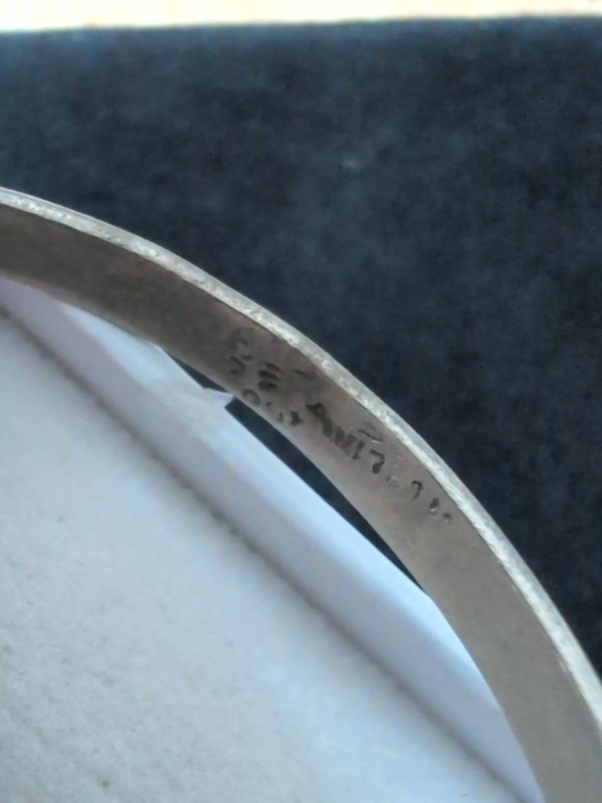 Starling 925 2 Matching Custom Designer Made Bangle Bracelets Great Vintage 29G