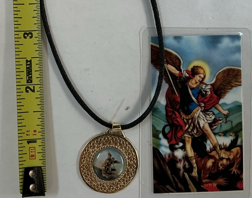 MEDAL OF SAINT MICHAEL, MEDALLA DE SAN MIGUEL ARCÁNGEL, MIRACULOUS,FAVOR