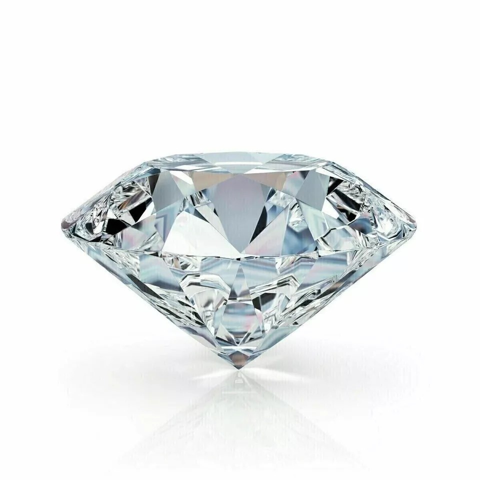 1.24 Ct Natural Certified D SI2 Round Brilliant Enhanced Loose Diamond