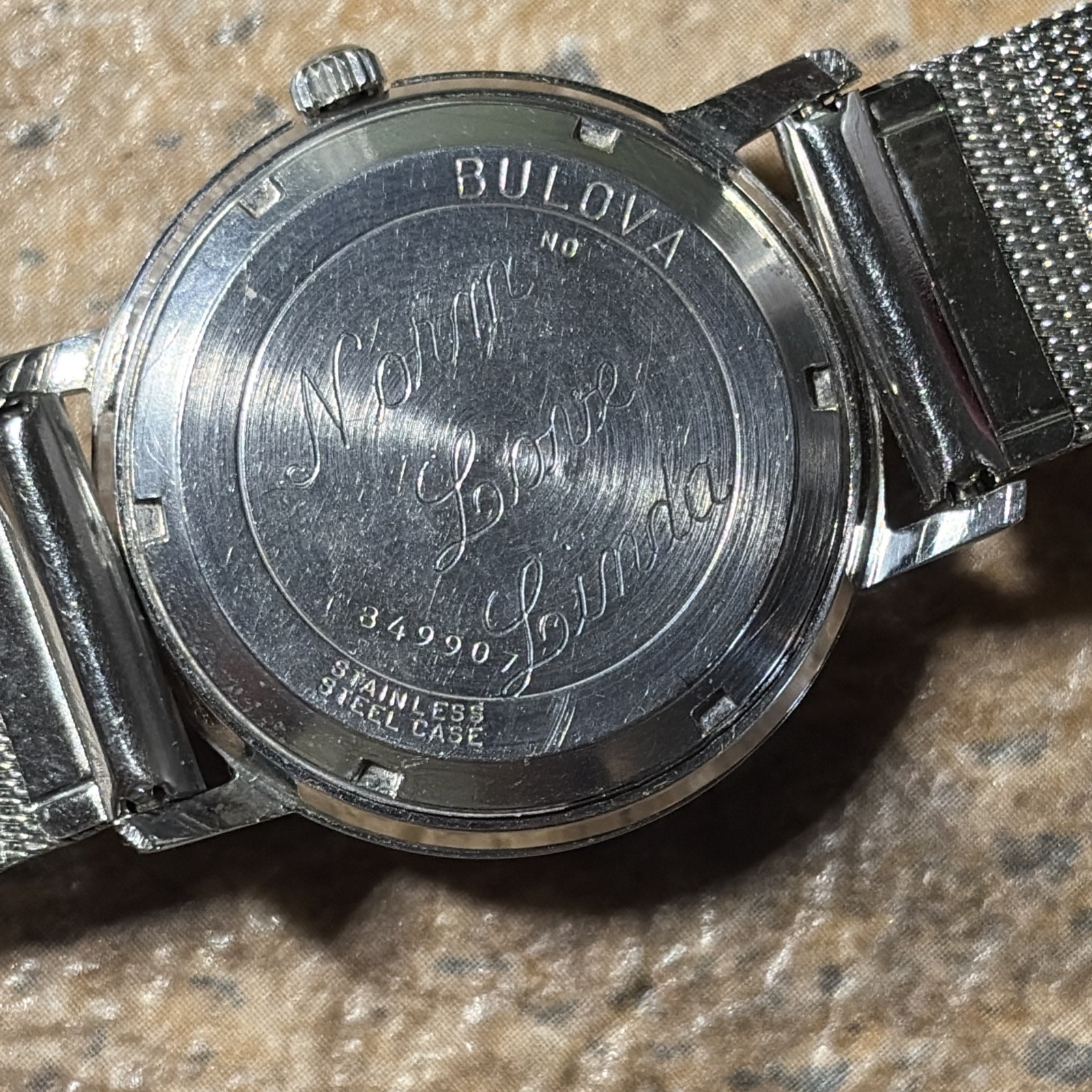Vtg BULOVA Sea King Men’s Automatic 11 ANACD Watch Date Blue dial (Repair) READ