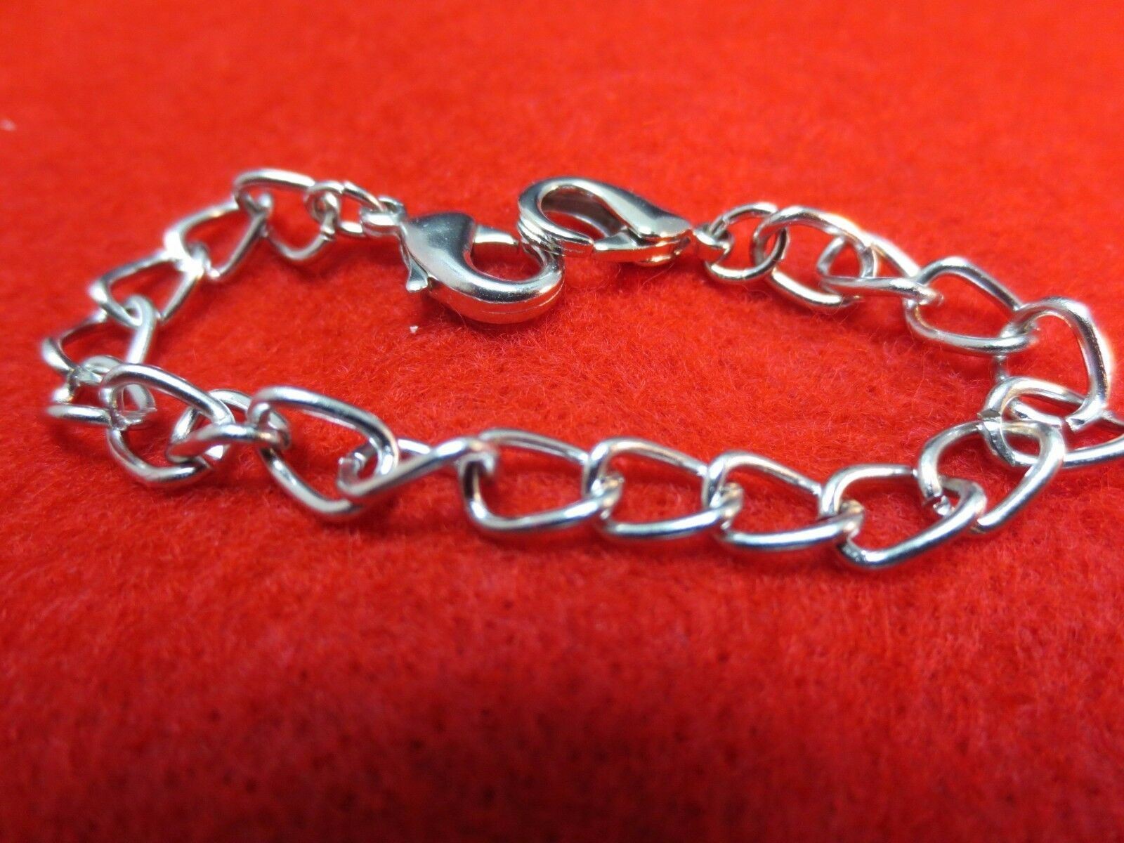 1″ 14 kt GOLD & WHITE GOLD EP & STERLING SILVER EP DOUBLE LOBSTER CLAW EXTENDER
