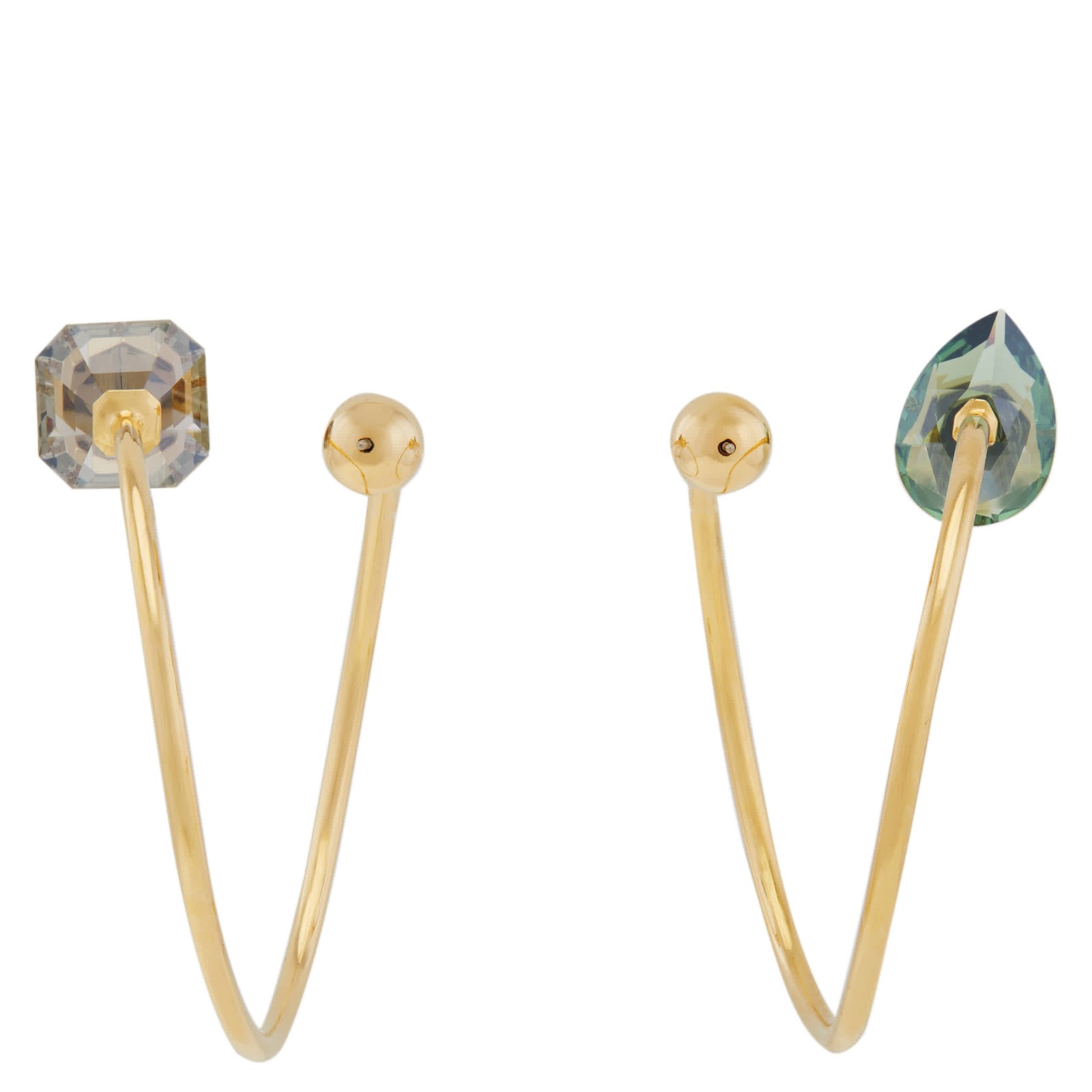 Swarovski Ladies Numina Drop Earrings Multicolored