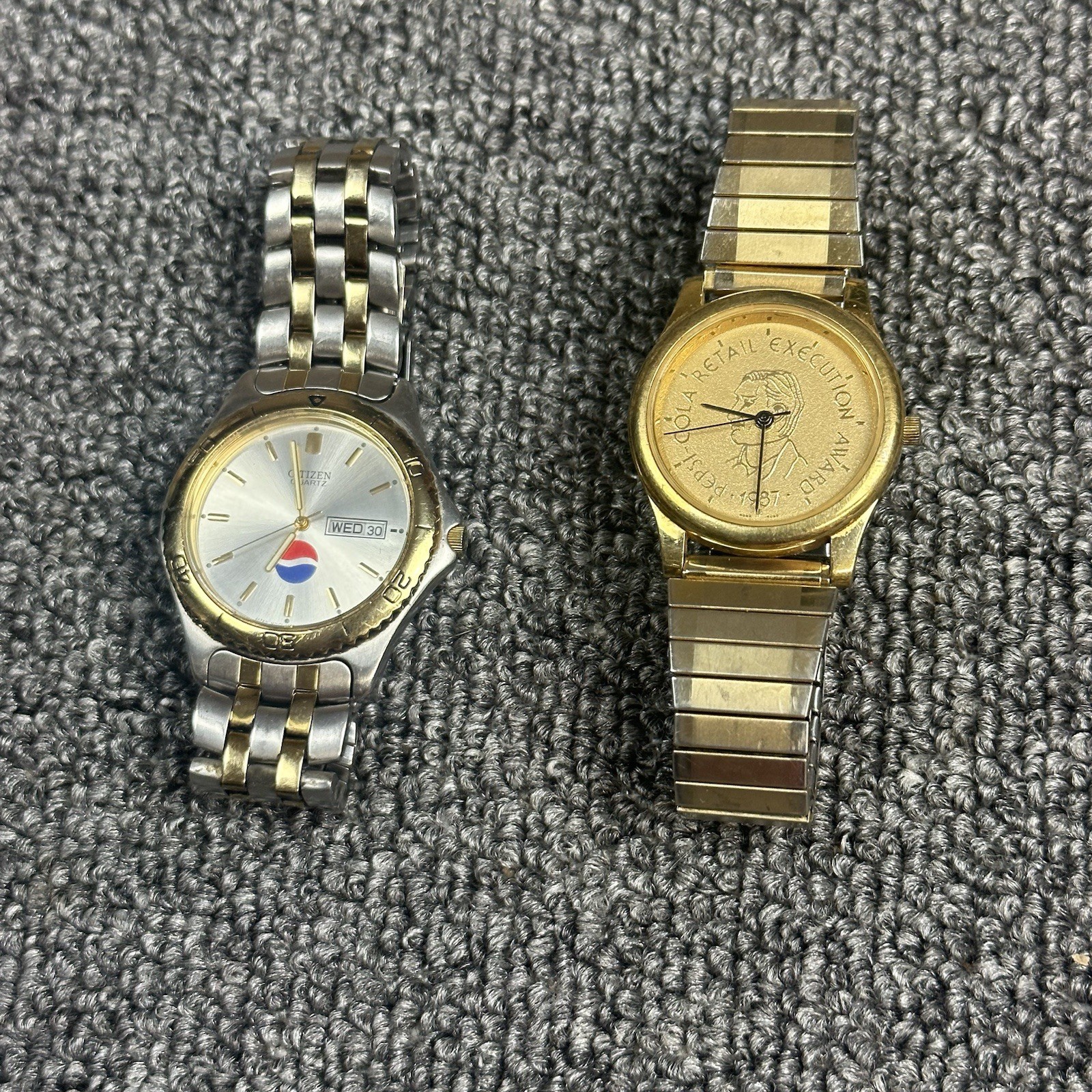 Lot Of 5 Men’s Pepsi Wristwatches – Citizen, Fossil, Seiko, Pulsar, Timex Read