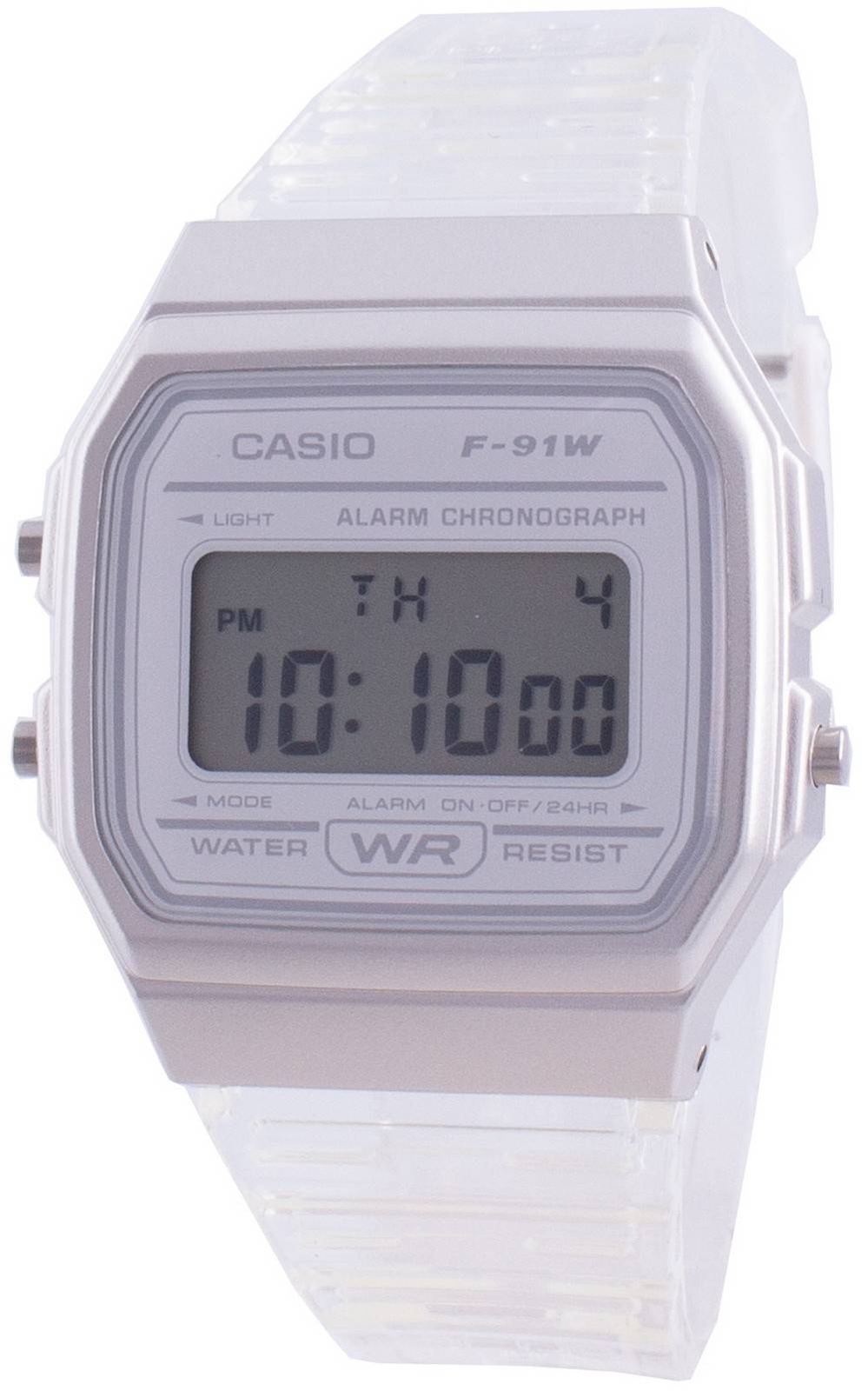 Casio F-91W Digital Alarm Chronograph Backlight Day/Date F-91WS-7 Unisex Watch