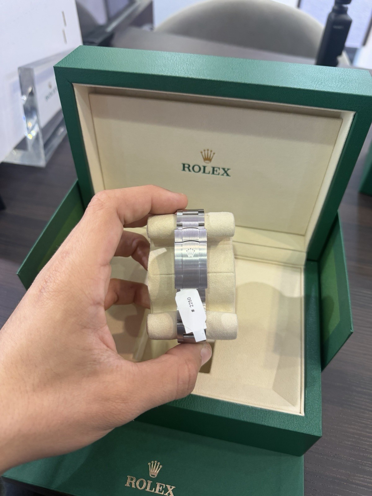 Rolex Oyster Perpetual 41 Steel Celebration Dial FULL SET!! (unworn) 124300
