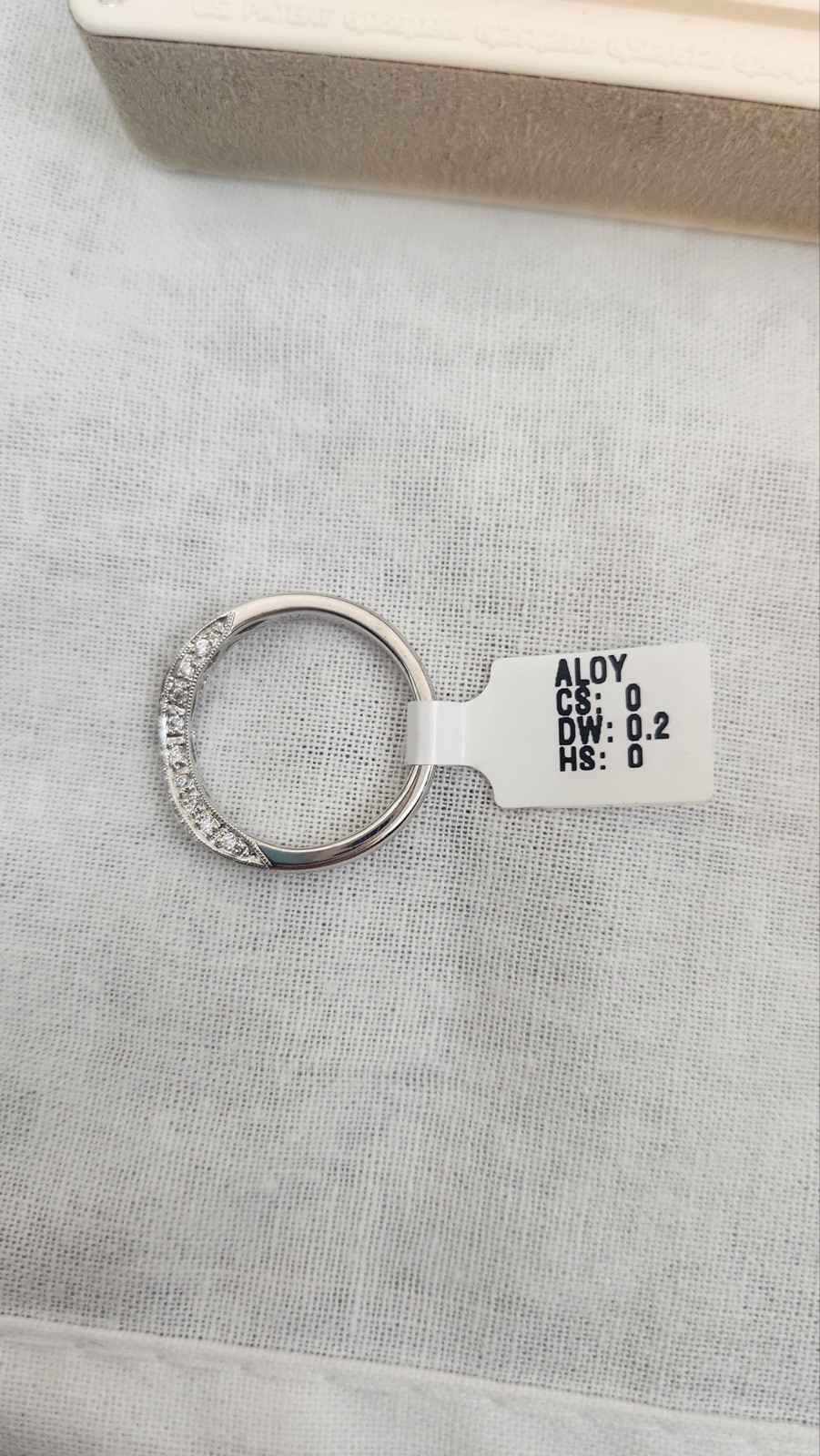 Gabriel&co Engagement/Wedding Sample Ring