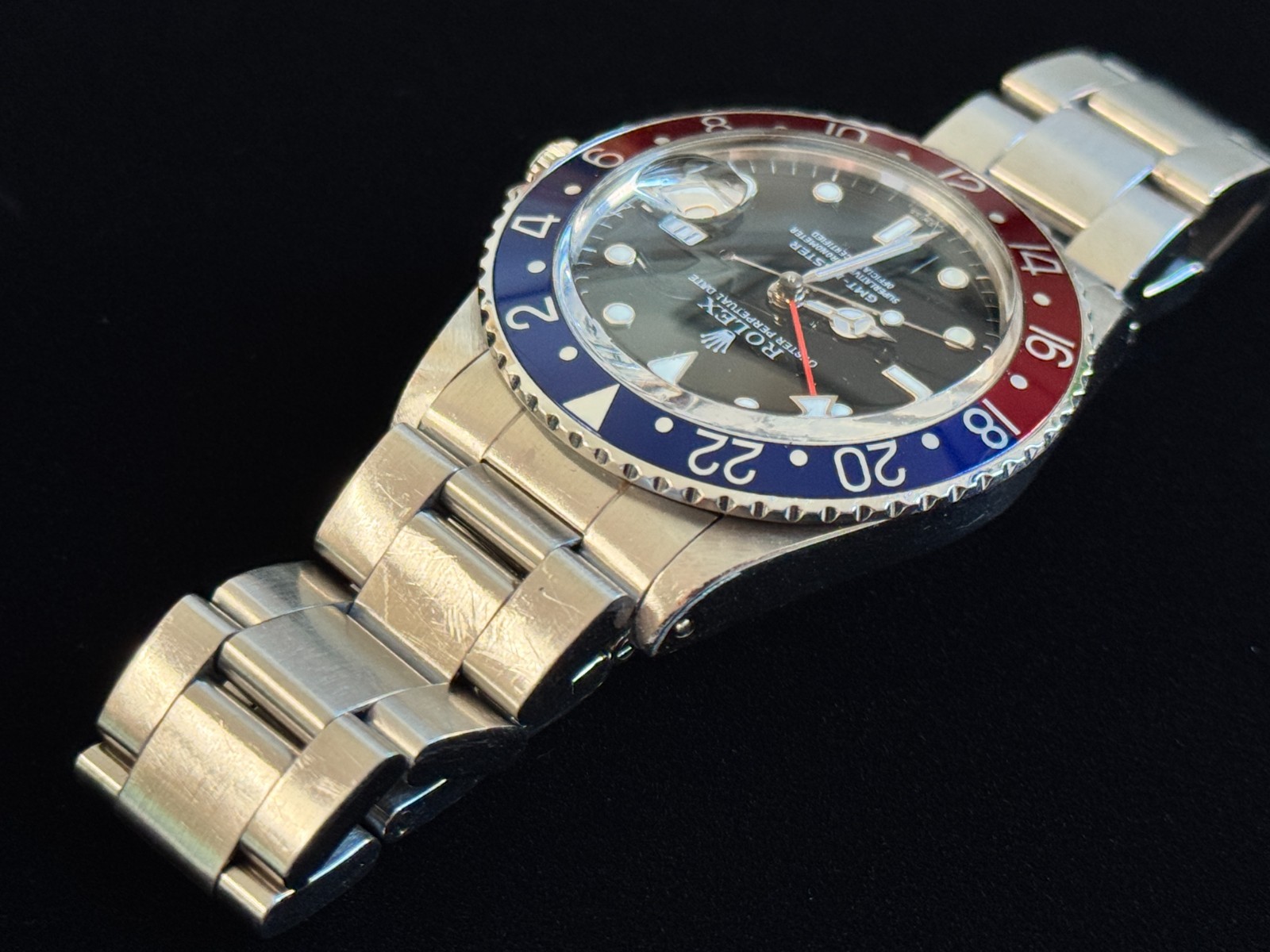 Rolex GMT-Master Pepsi 16750 SS Oyster w/ Box Cal 3075 US Seller No Tariffs