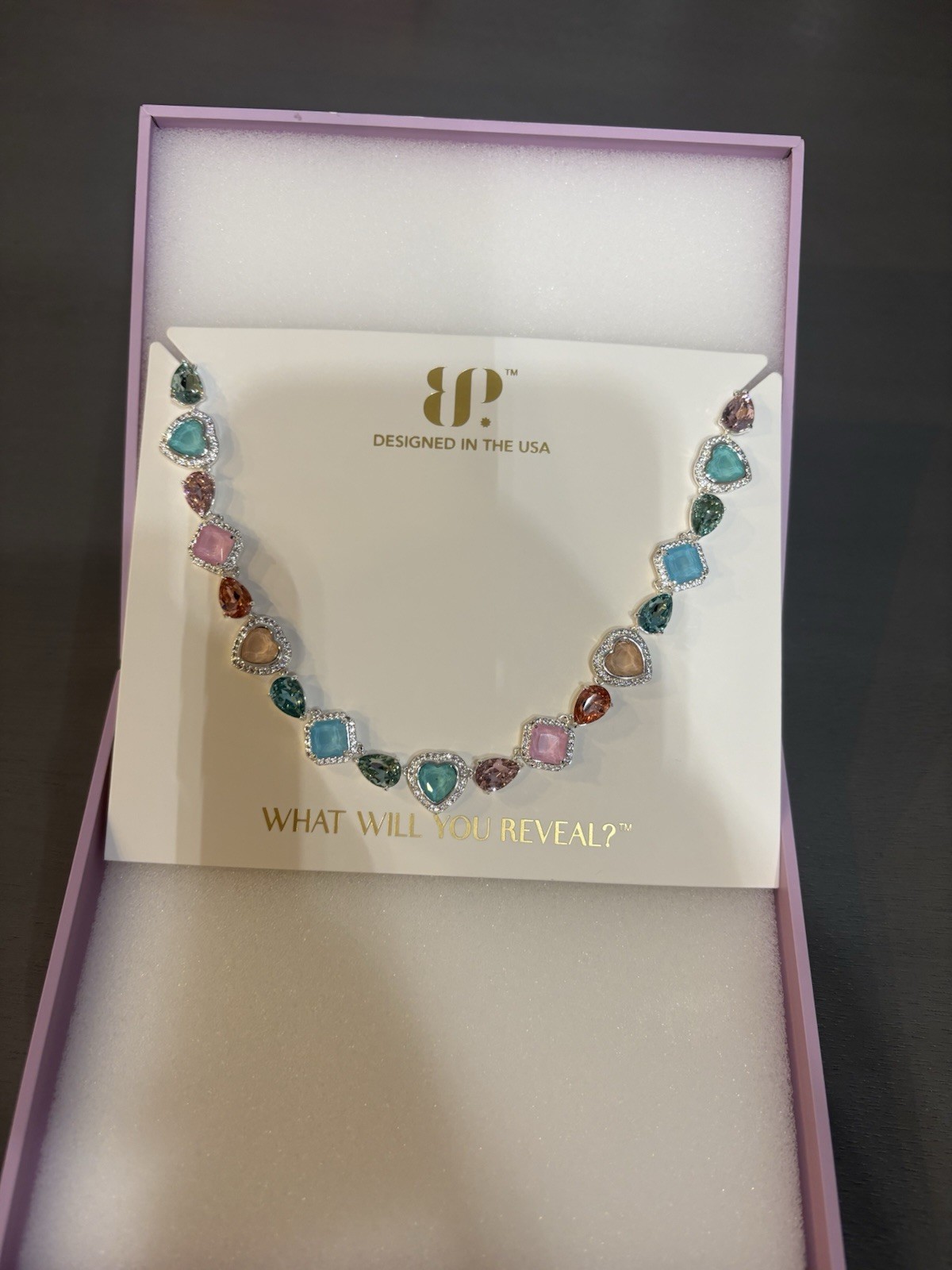 NK72085 Jet Set Dreams Color: Miami Zest Materials: Silver Plating JEWEL CANDY