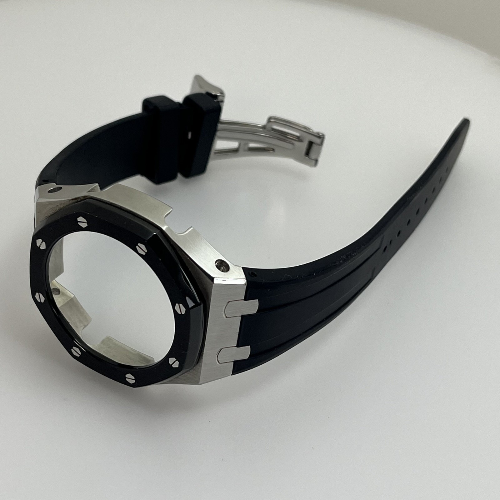 G-shock cover for GA2100, GA2110 SS Protective Case with Rubber Band &Clasp#B803