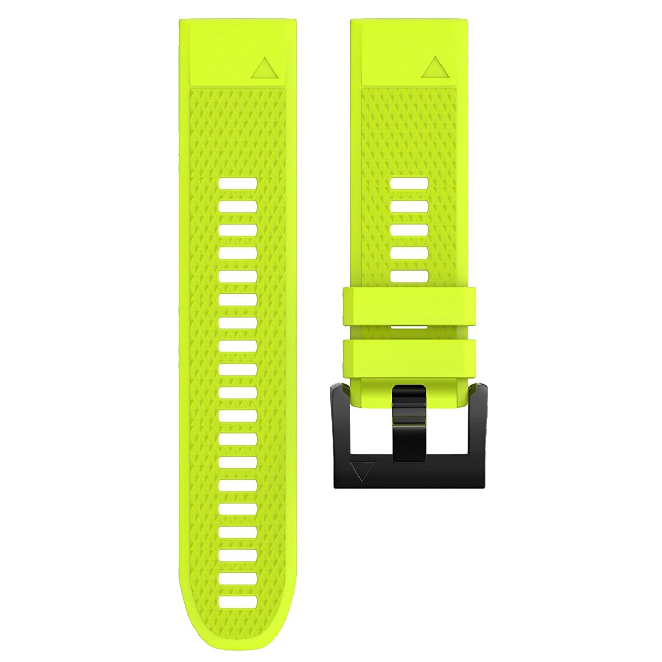 General Brand Silicone Band Strap for Garmin Fenix 5, Green, 22mm