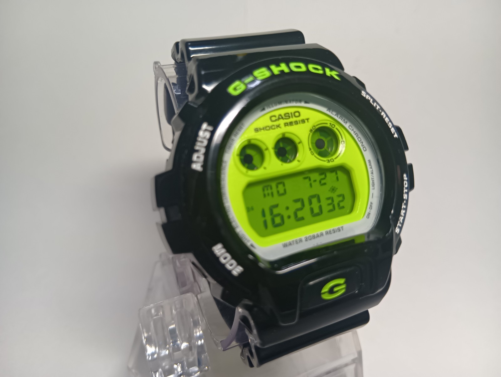 Casio G-SHOCK DW-6900CS-1JF Crazy Colors Black Digital Resin Watch Japan