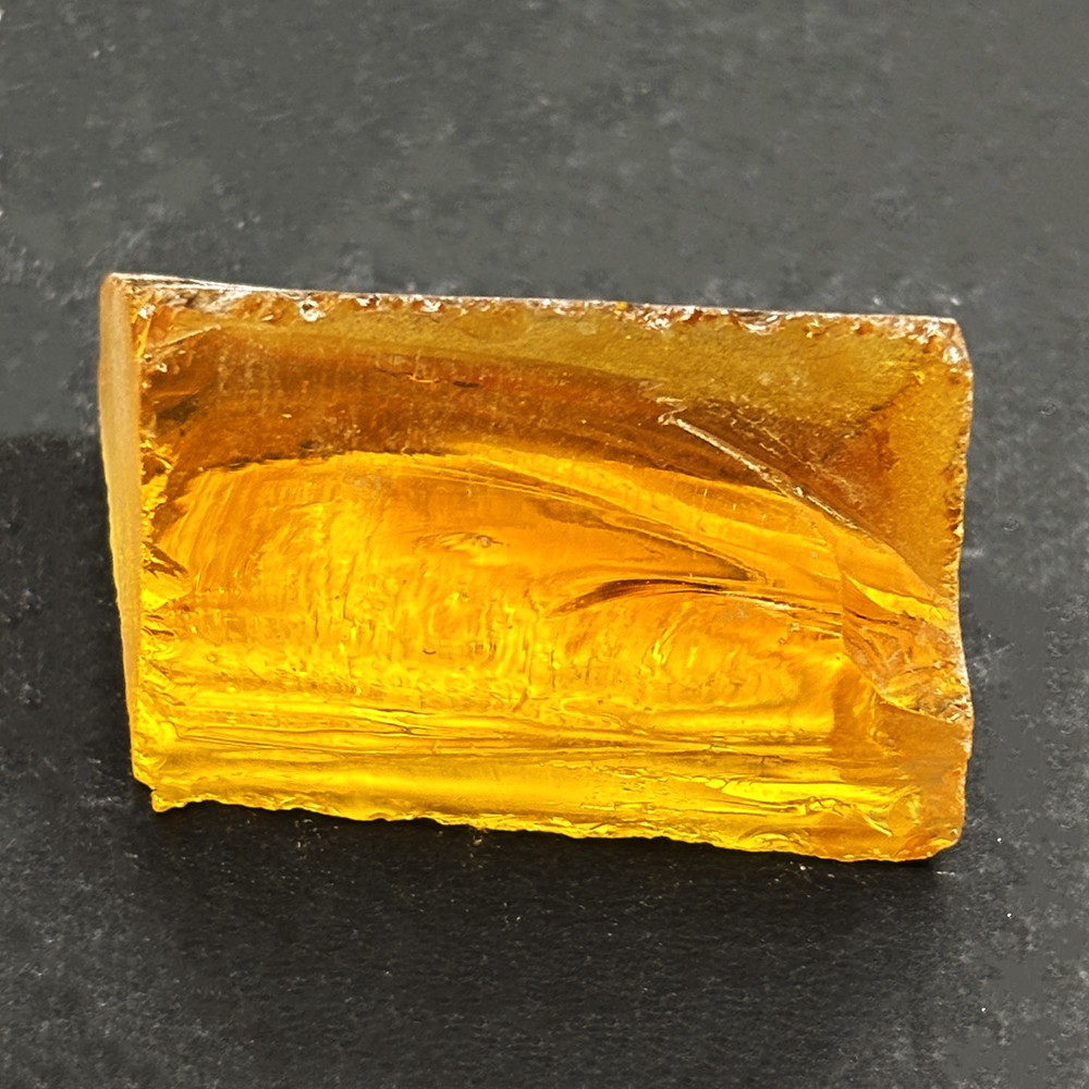 Huge Size Lite Orange Rough Uncut 157 Ct Lab-Created Sapphire Gemstone Certified