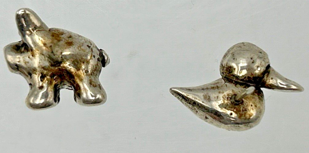 Vintage Sterling Silver Susan Cummings Earrings – Duck & Pig – Neiman Marcus