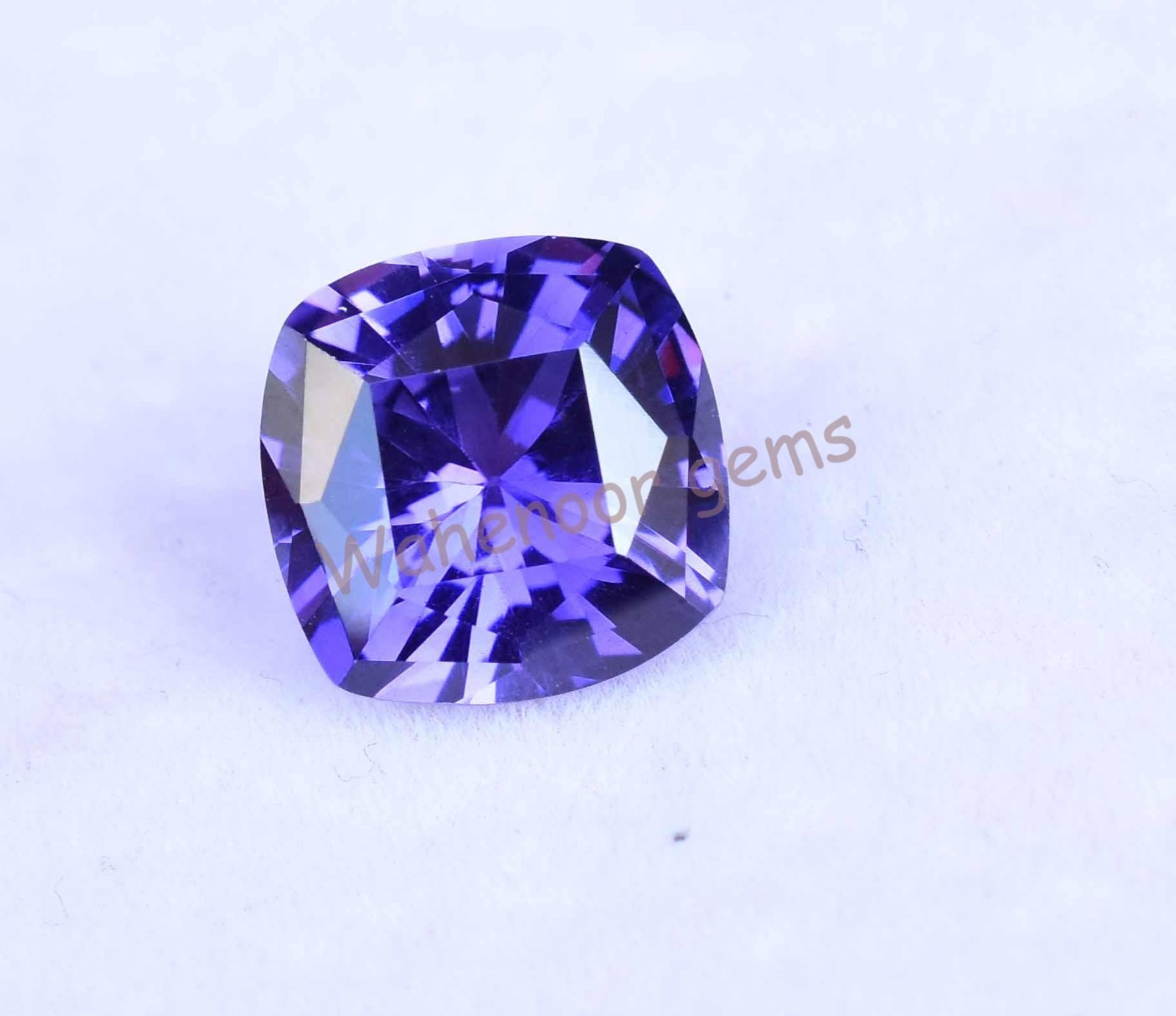 Natural 7.35 Ct Boysenberry Sapphire Cushion Master Shape Certified Gemstone