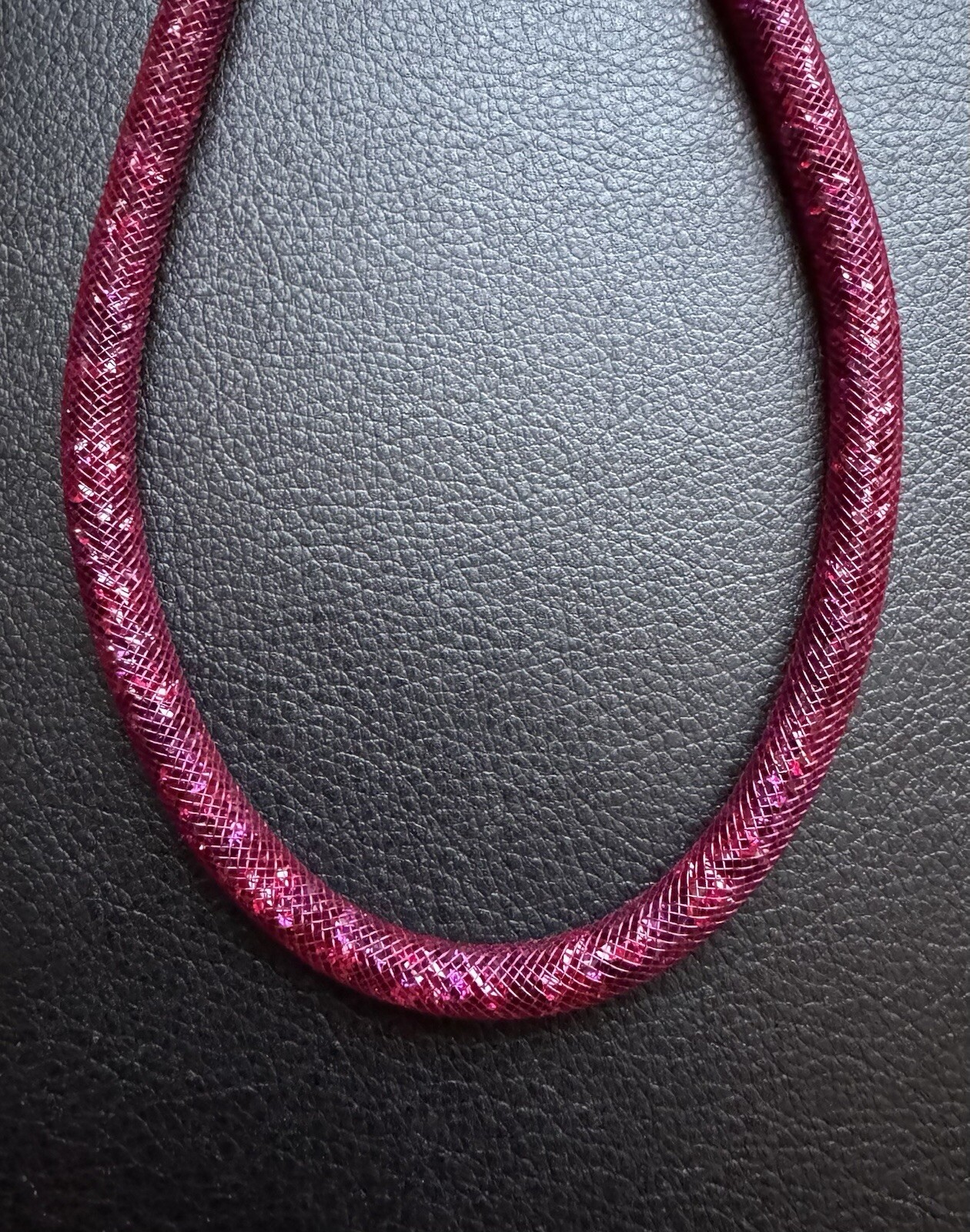 Genuine Swarovski Stardust Necklace/double Wrap Bracelet 38cm