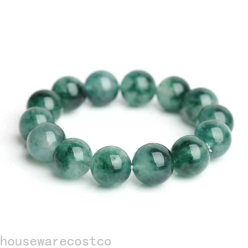 Natural Burma Jade Bracelet Jadeite Bangle Myanmar Emerald Floating Jades