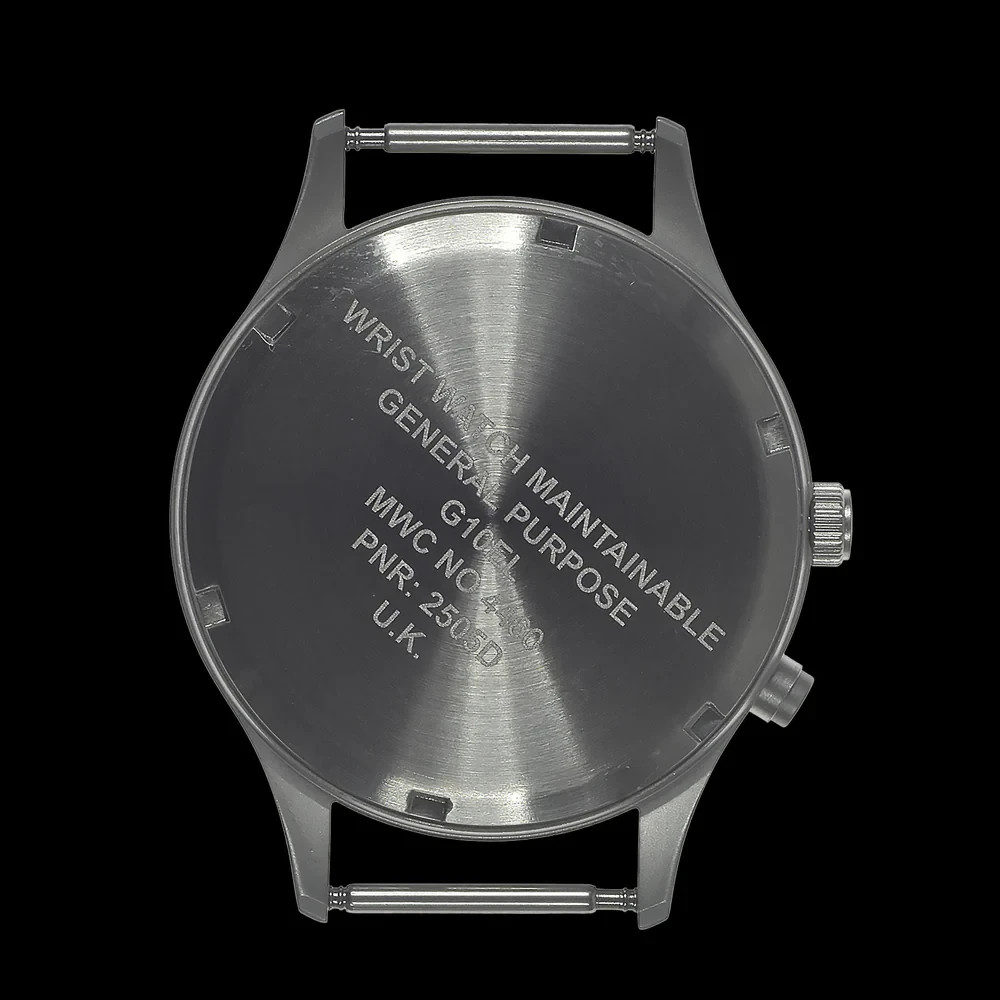 MWC G10EL Stainless Steel General Service Watch Electroluminescent (EL) Backlit