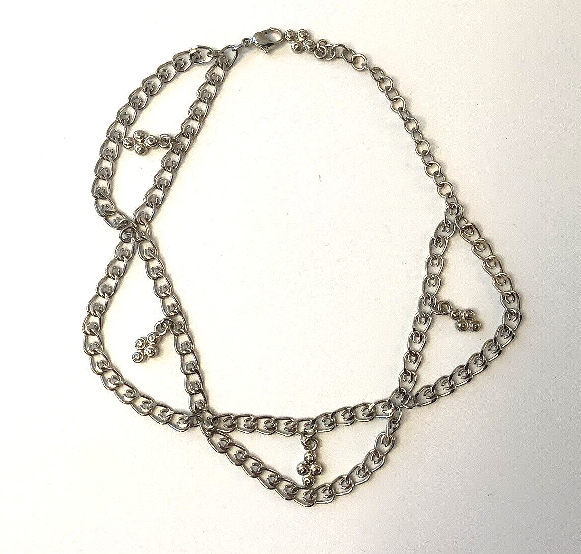 Vintage Avon Boot Anklet Silver Tone Finish New 395