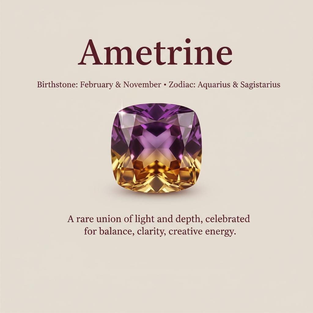 18K White Gold Cocktail Ring with 50.30CTW in Ametrine, Imperial Topaz & Diamond