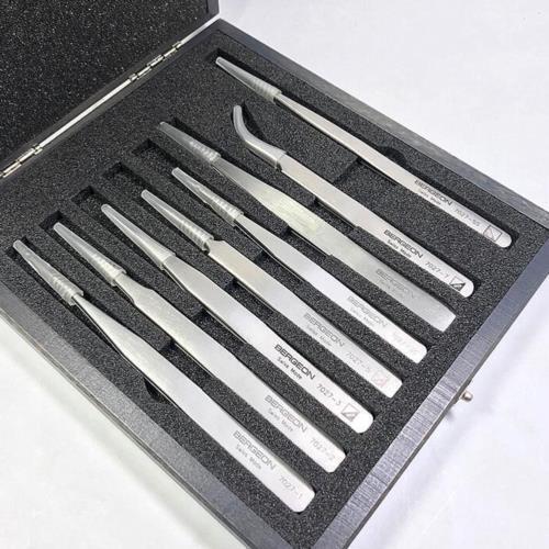 Bergeon 7027 Assortment INOX Stainless Steel, Trimmed Finish