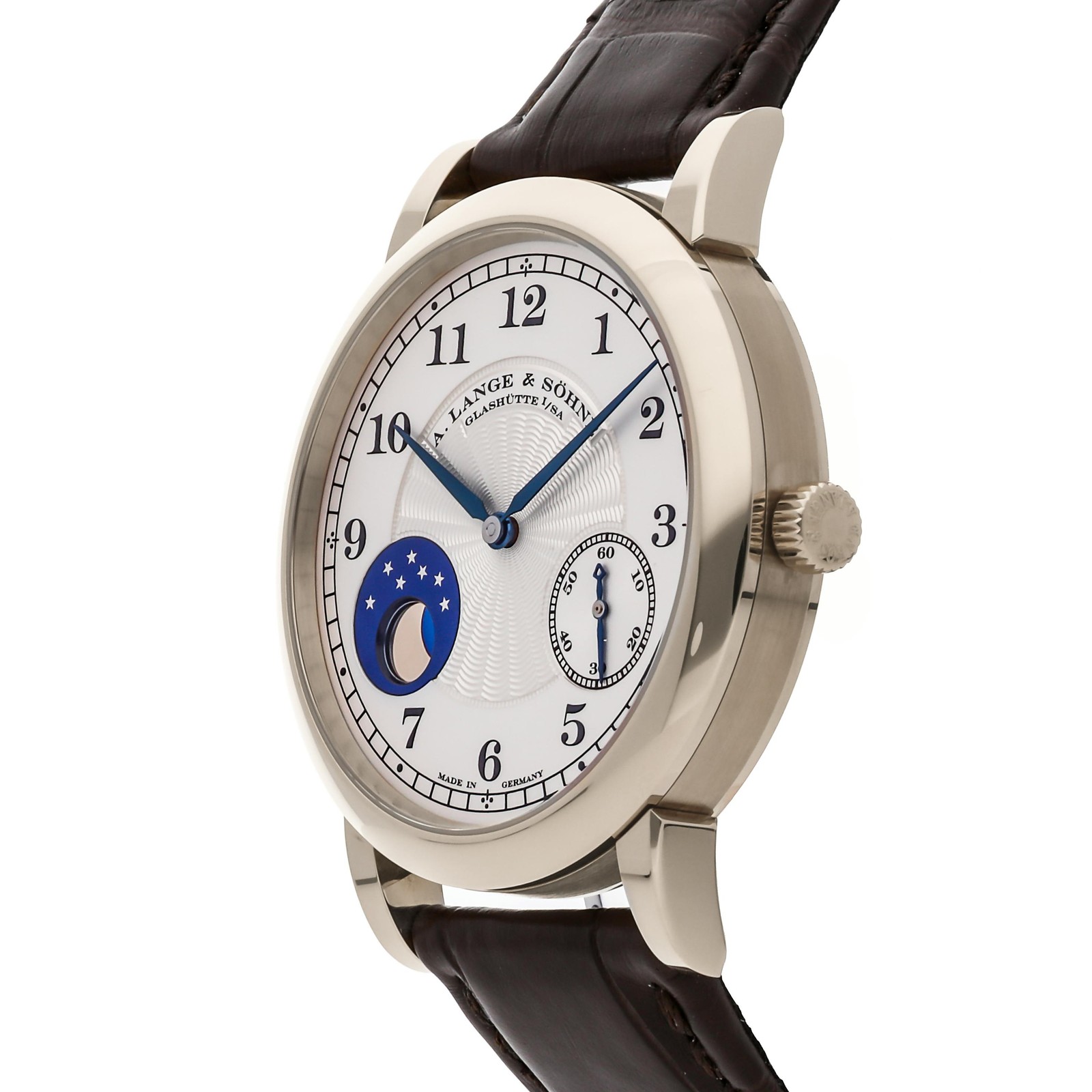 A. Lange & Sohne 1815 Moonphase “Homage To F.A. Lange” Honey Gold Watch 212.050