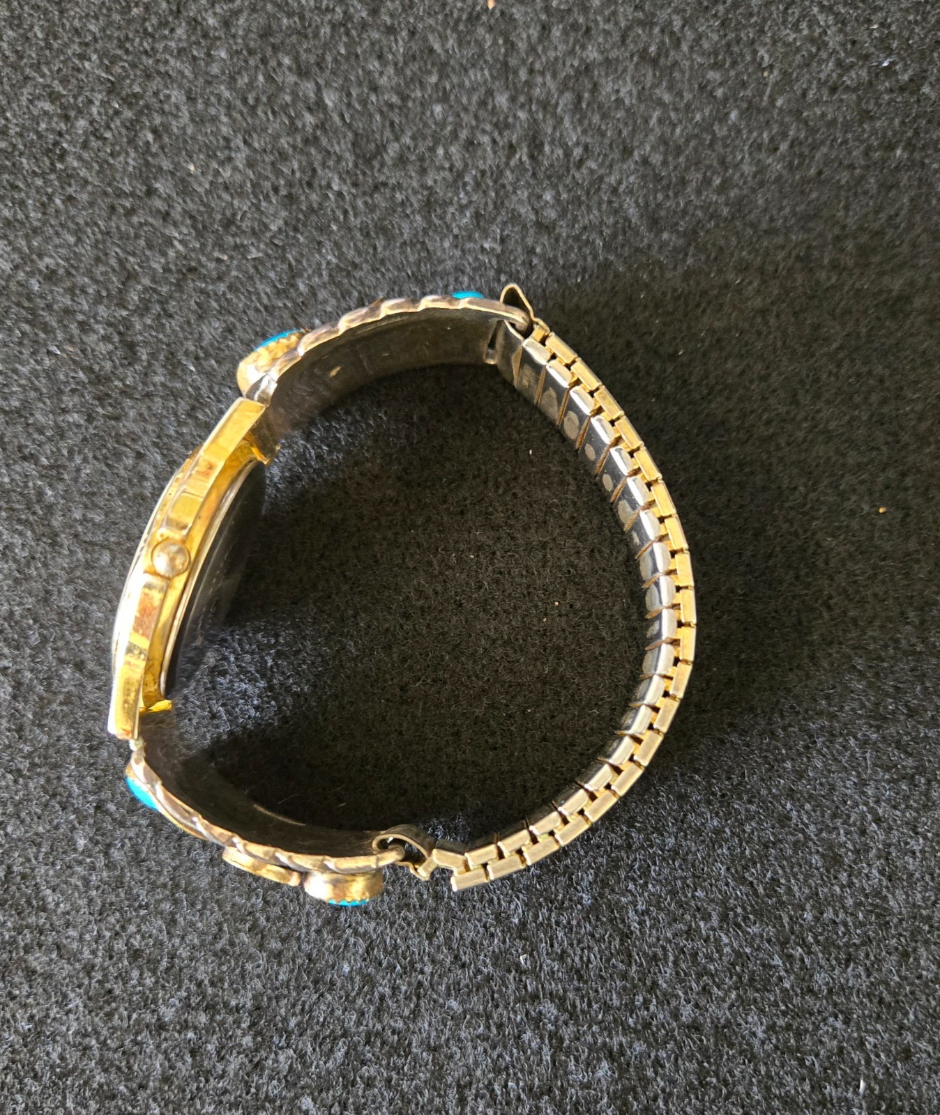 Navajo Quartz Sleeping Beauty Turquoise Women’s Watch