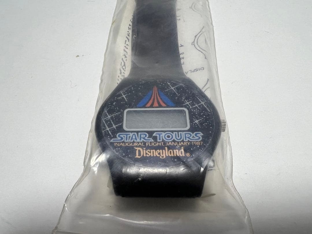 1987 Star Tours Star Wars Disney Theme Park Digital Watch