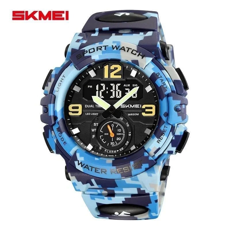 Rugged Large Dial Watch Waterproof Quartz