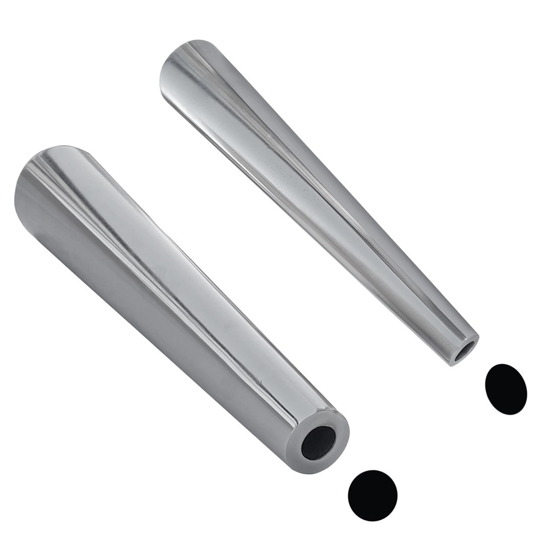 Set of 2 Round and Oval Cast Bracelet Mandrel Set 15″ Bangle Sizing & Forming