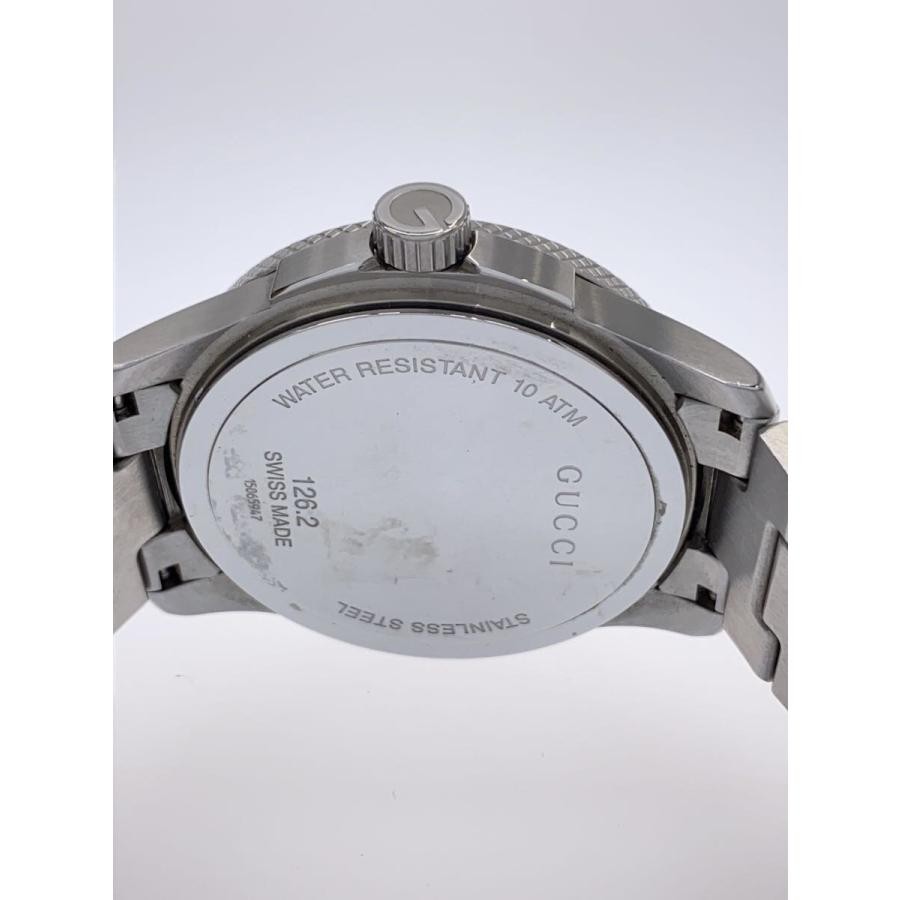 GUCCI 126.2 Case Size 5.3 ×4.8cm Wrist Size 20cm Used Watch #121717