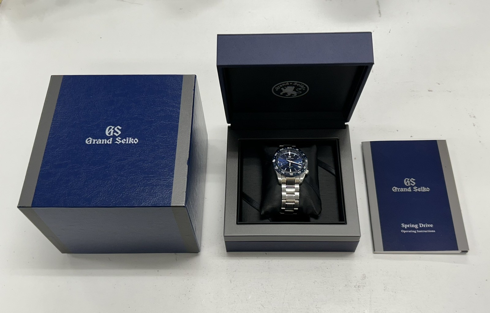 SEIKO Grand Seiko Sports Collection SBGE255 9R66-0BB0 Mens Watch Excellent A6882