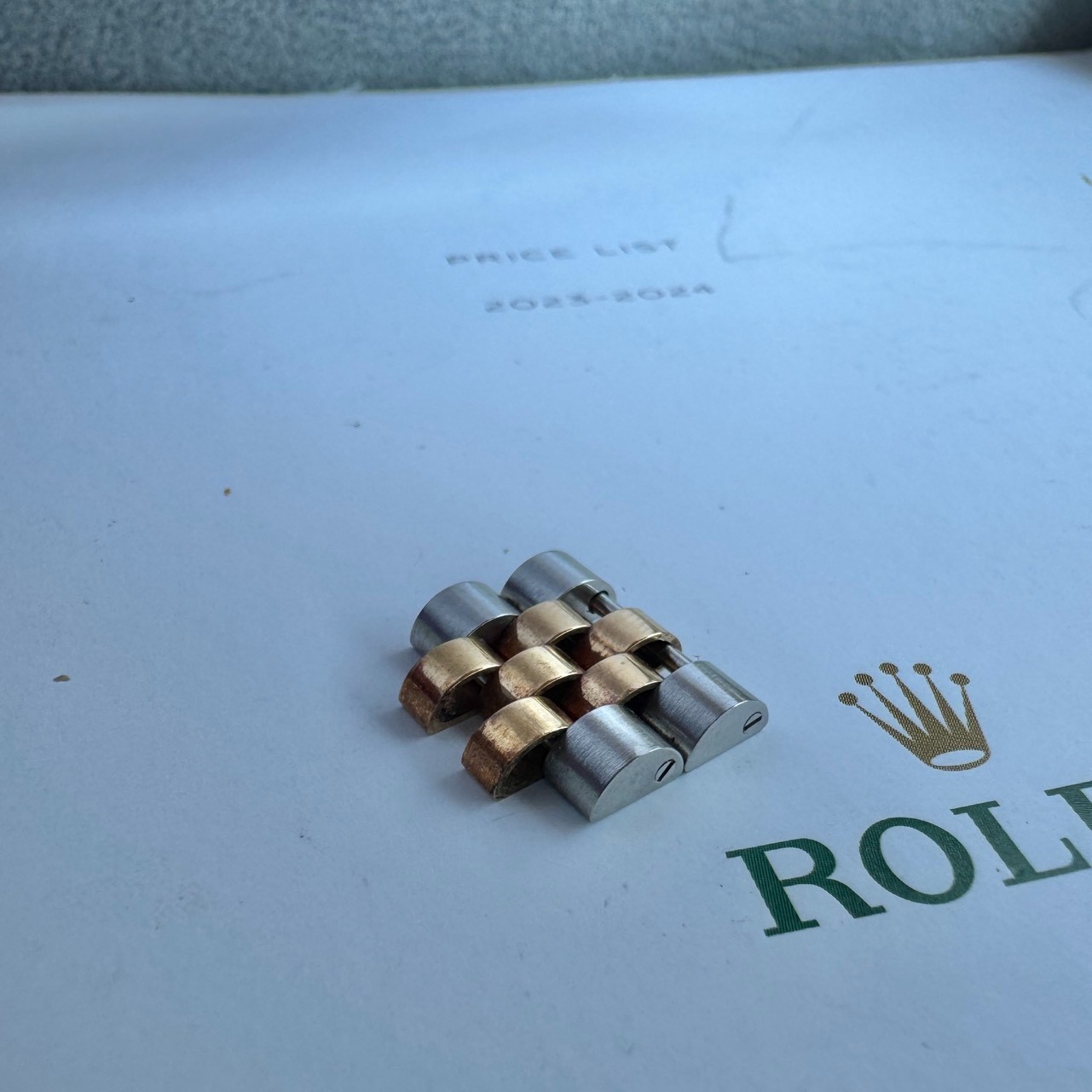 ROLEX 2Link for DATEJUST 16233 16013 SS 15.5mm x 5.5mm FZ8738