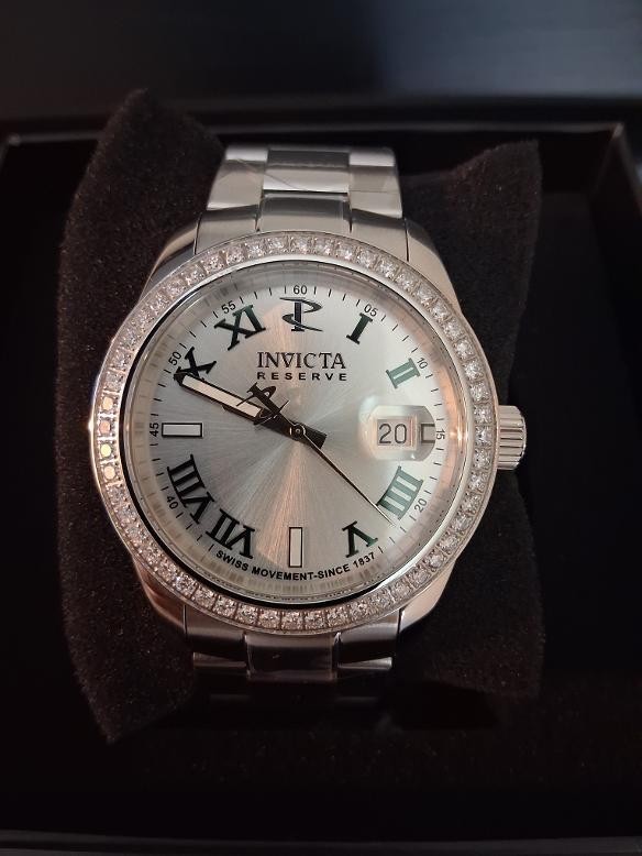 Invicta Elite Reserve Apex Grandeur 1.86 CT Certified LG Diamond Edition 41mm S