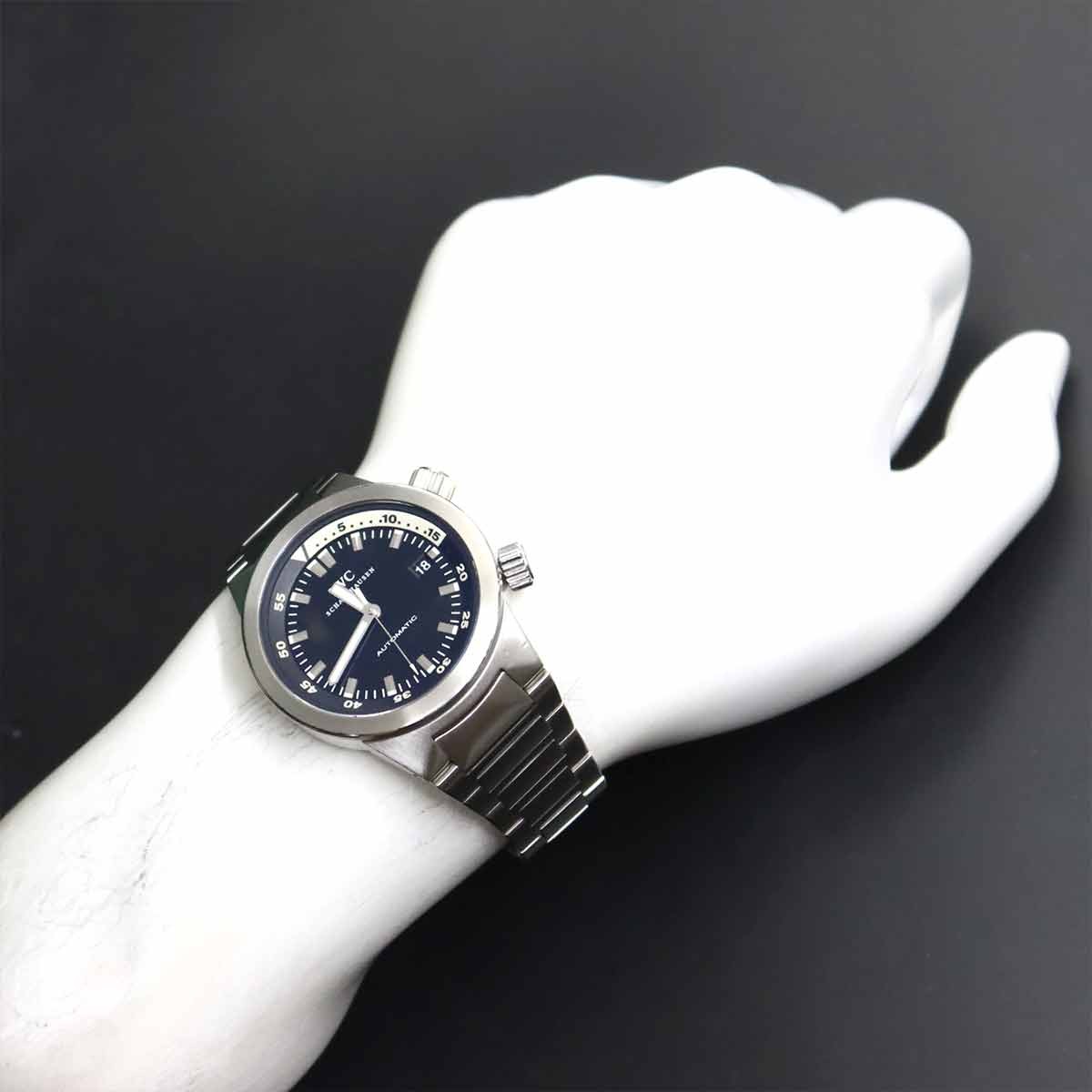 IWC Aqua Timer IW354805 Black Dial Automatic Mens Wrist Watch 90327953