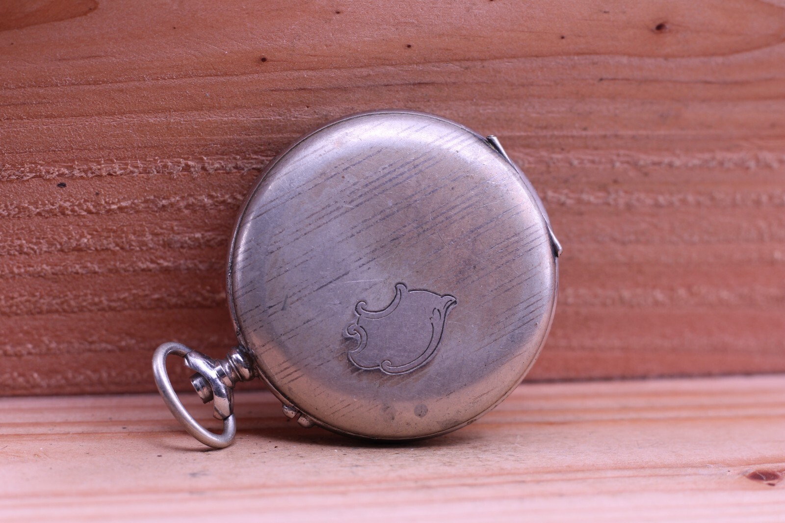 ANTIQUE GERMAN MEN’S POCKET WATCH CASE 48.5mm 36.8mm MOVEMENT SEAT (A7)
