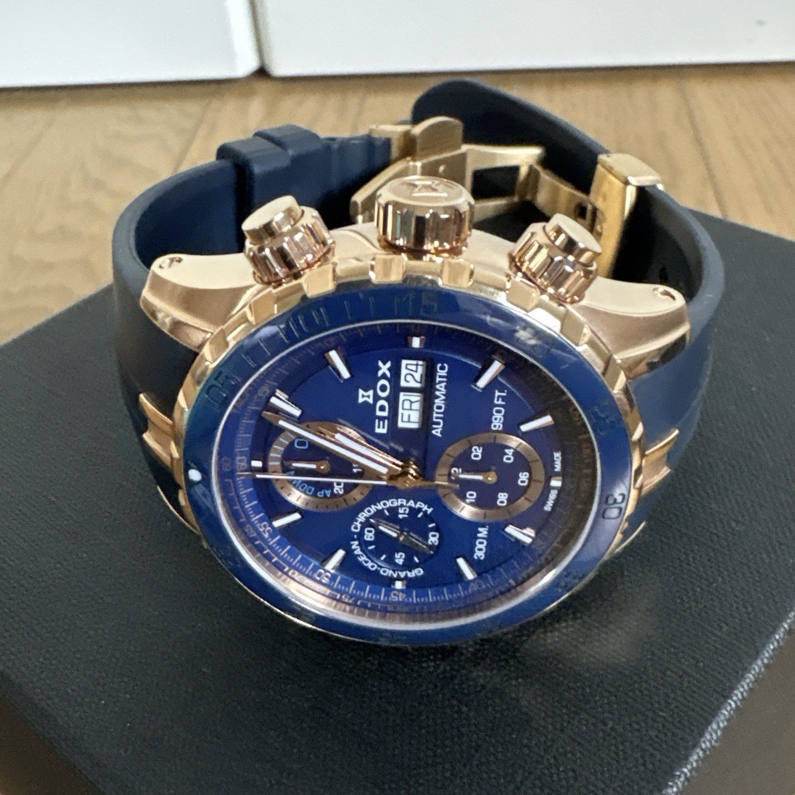 EDOX Grand Ocean 01123-37RBU5-BUIR5, Pre-owned
