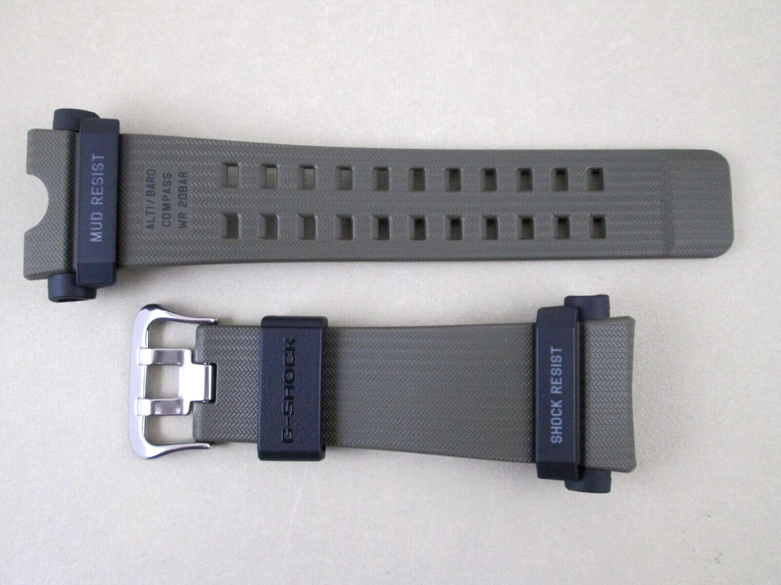 Casio G-Shock Mudmaster GG-B100 GGB100 GG-B100-1A3 green resin watch band strap