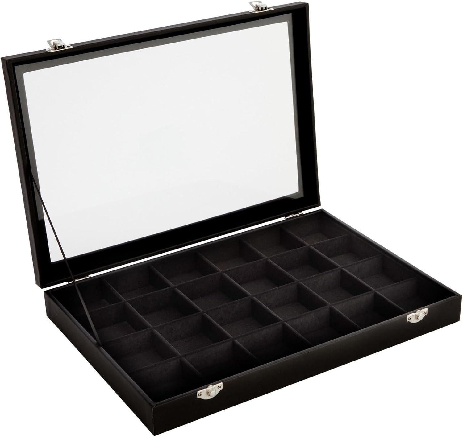 Black Velvet Jewelry Display Tray Organizer Case – Jewelry Display for Vendors W